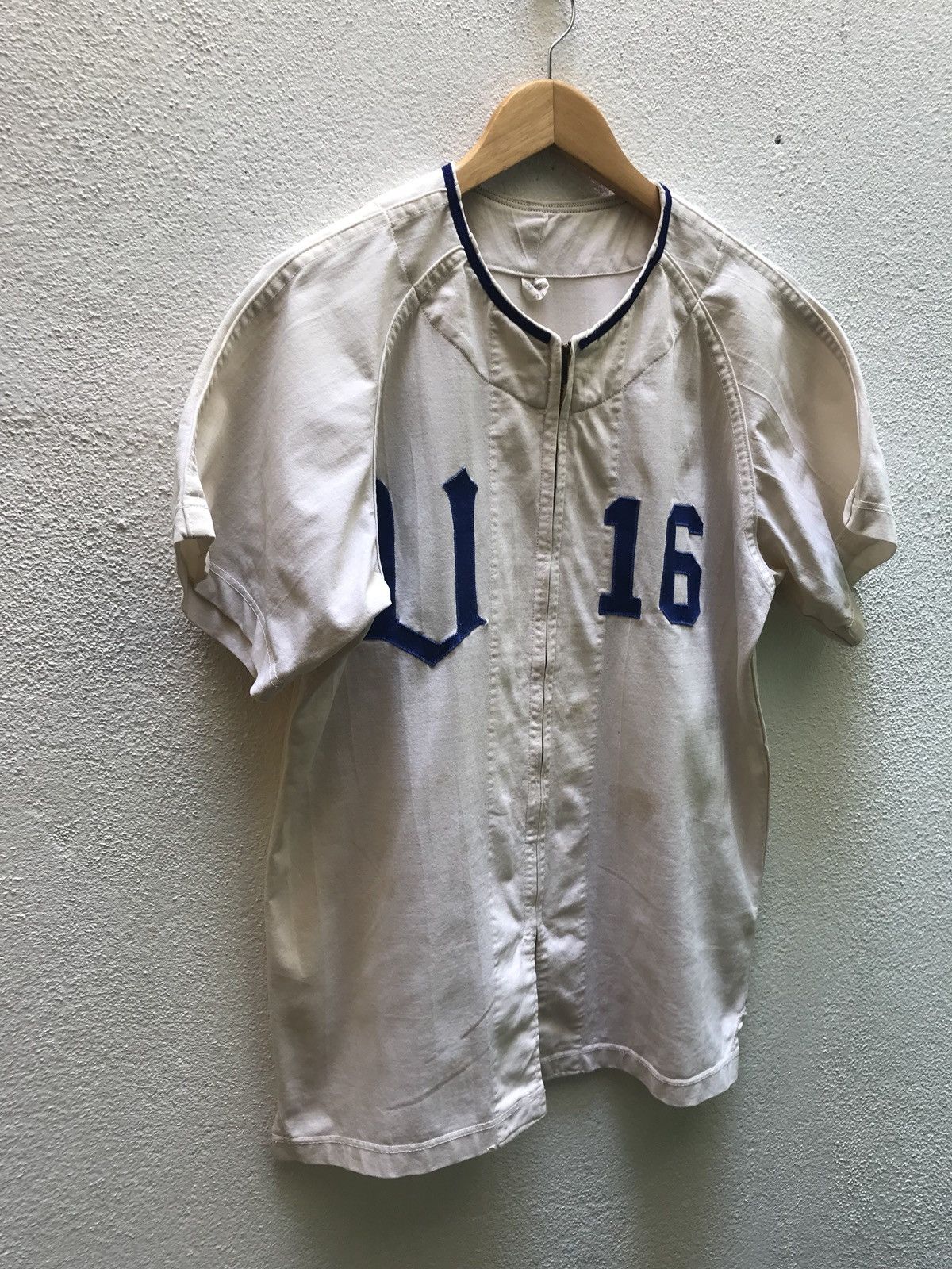 Russell Athletic × Vintage RARE VINTAGE 50s-60s RUSSEL SOUTERN BASEBALL JERSEY U16 Size US L / EU 52-54 / 3 - 2 Thumbnail