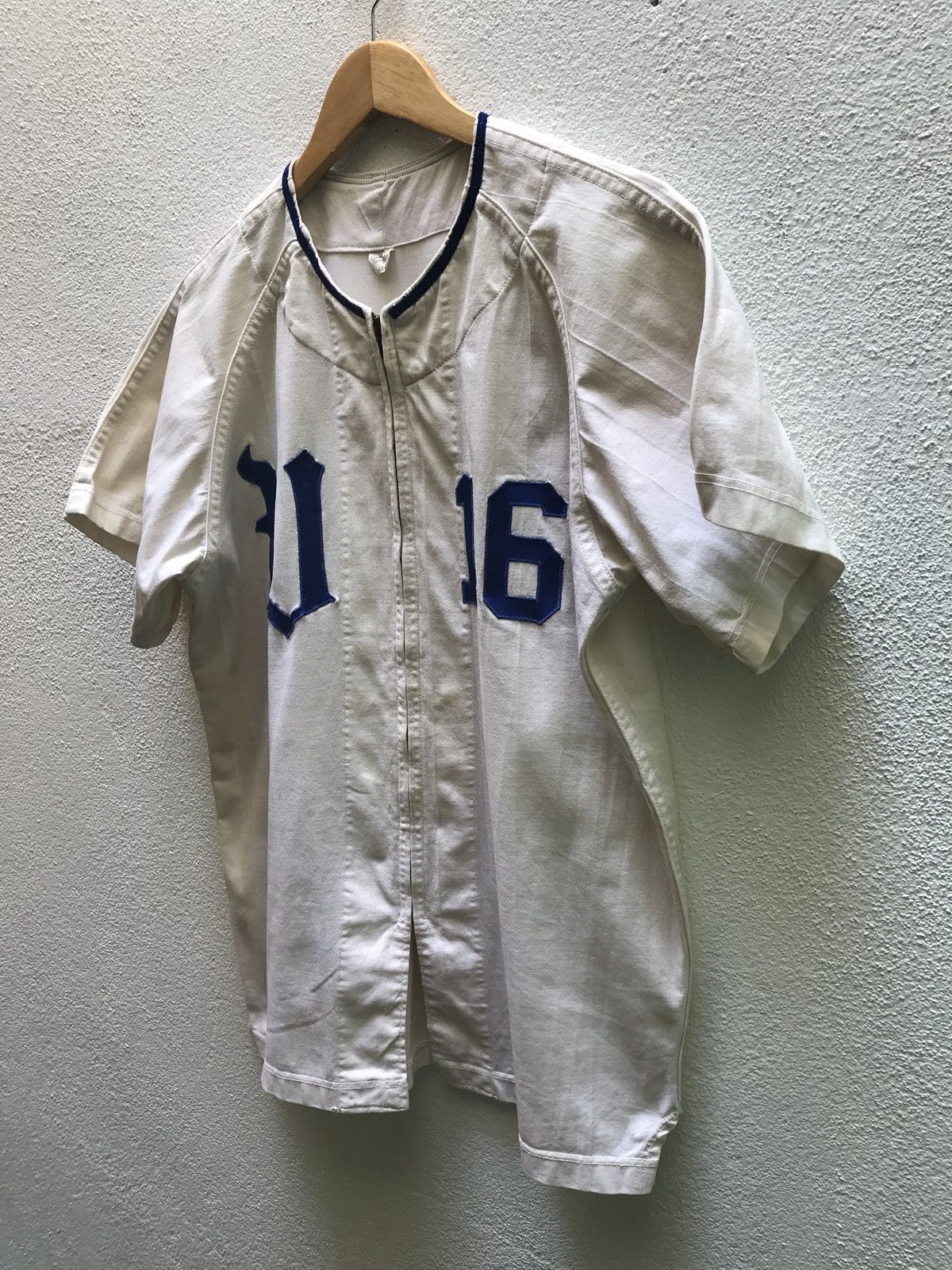 Russell Athletic × Vintage RARE VINTAGE 50s-60s RUSSEL SOUTERN BASEBALL JERSEY U16 Size US L / EU 52-54 / 3 - 3 Thumbnail