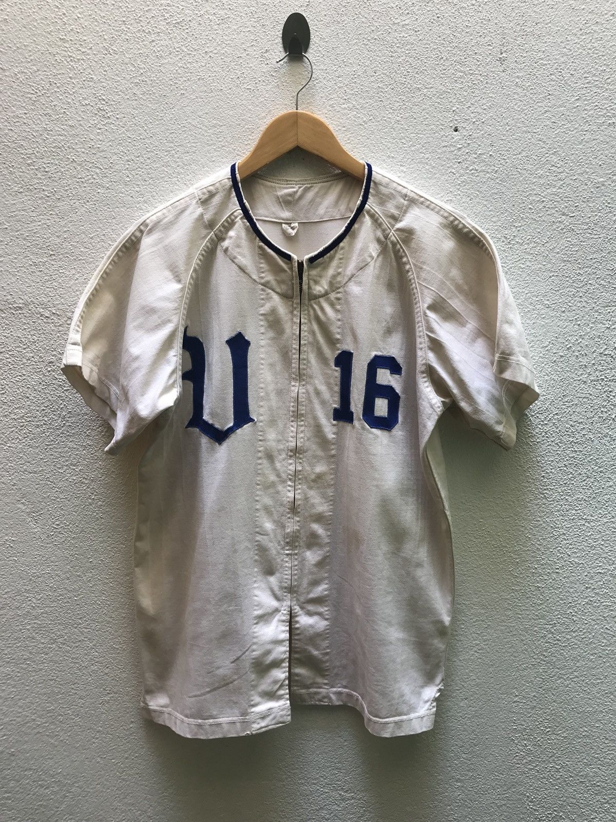 Russell Athletic × Vintage RARE VINTAGE 50s-60s RUSSEL SOUTERN BASEBALL JERSEY U16 Size US L / EU 52-54 / 3 - 1 Thumbnail
