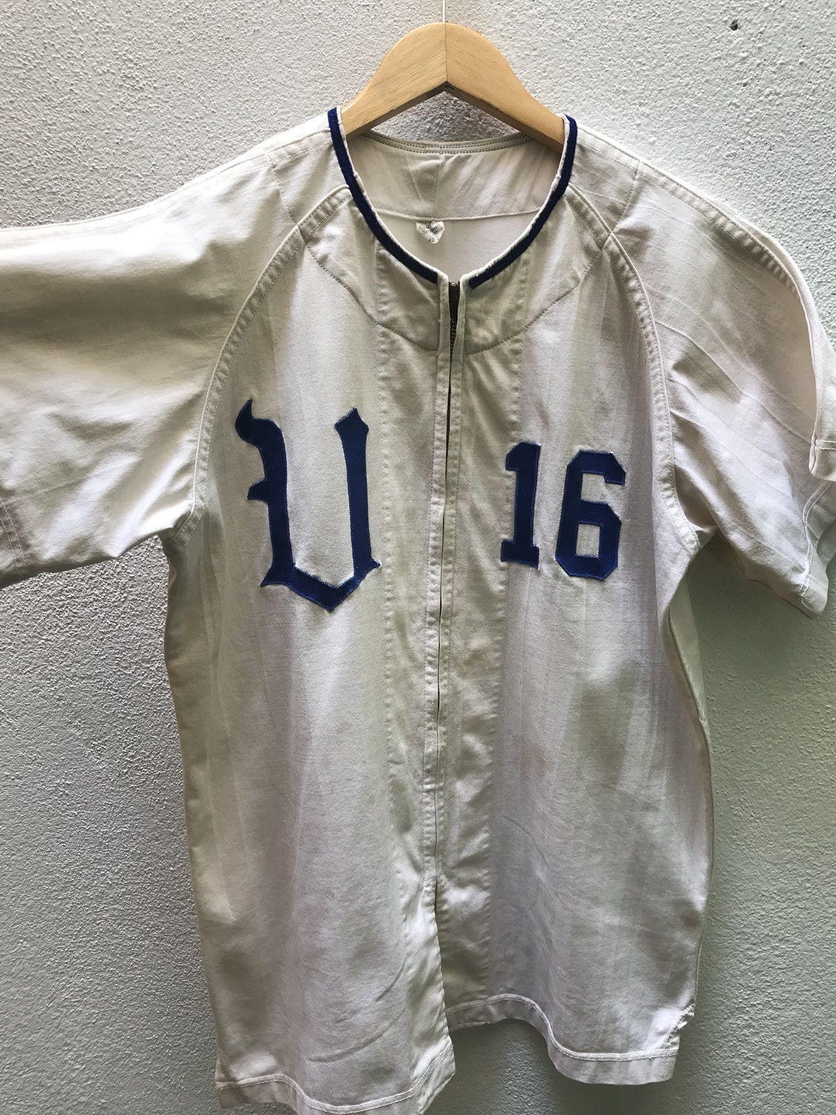 Russell Athletic × Vintage RARE VINTAGE 50s-60s RUSSEL SOUTERN BASEBALL JERSEY U16 Size US L / EU 52-54 / 3 - 5 Thumbnail