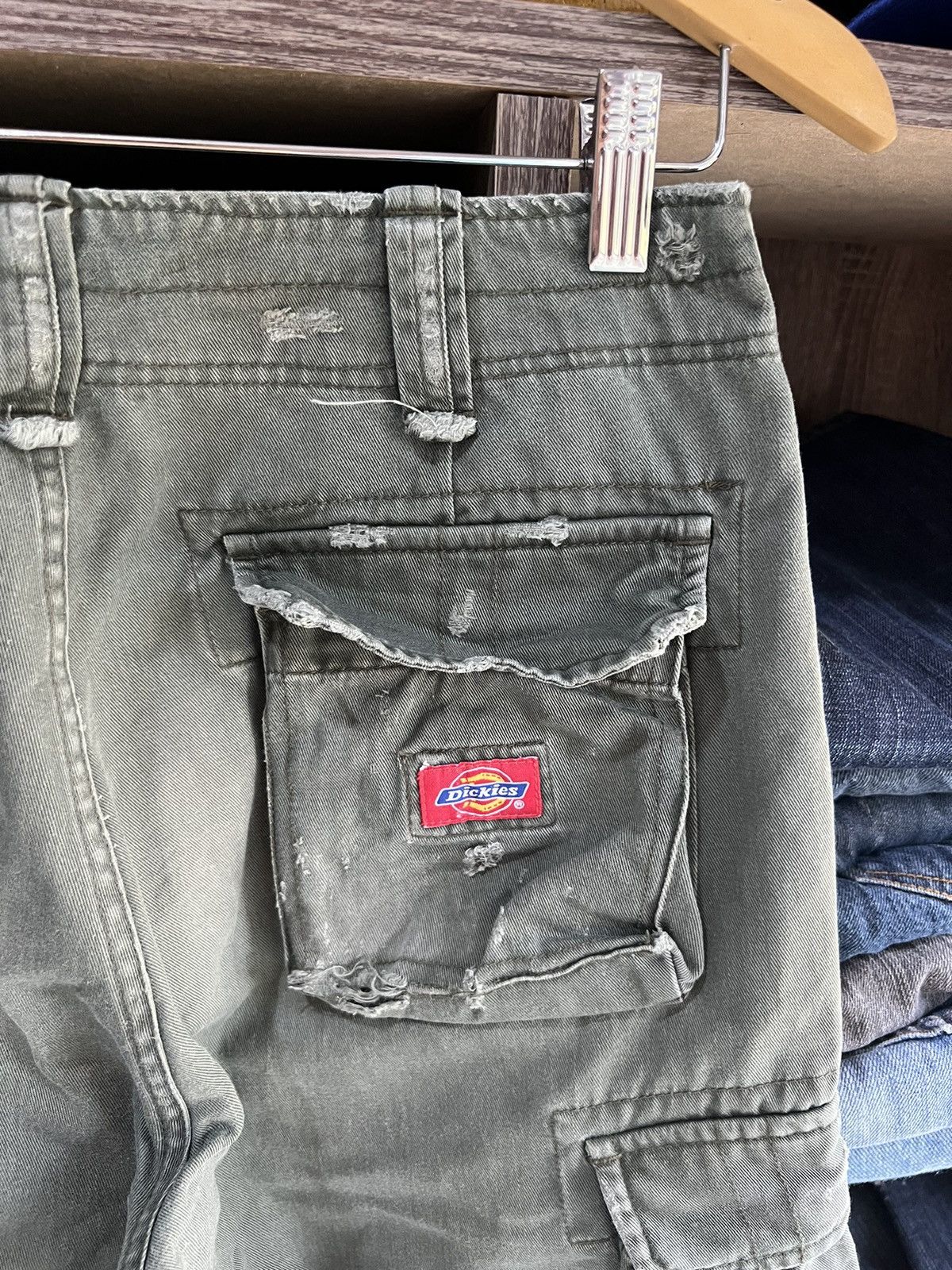 Dickies 🔥Distressed Dickies Cargo Pant Size US 29 - 12 Thumbnail