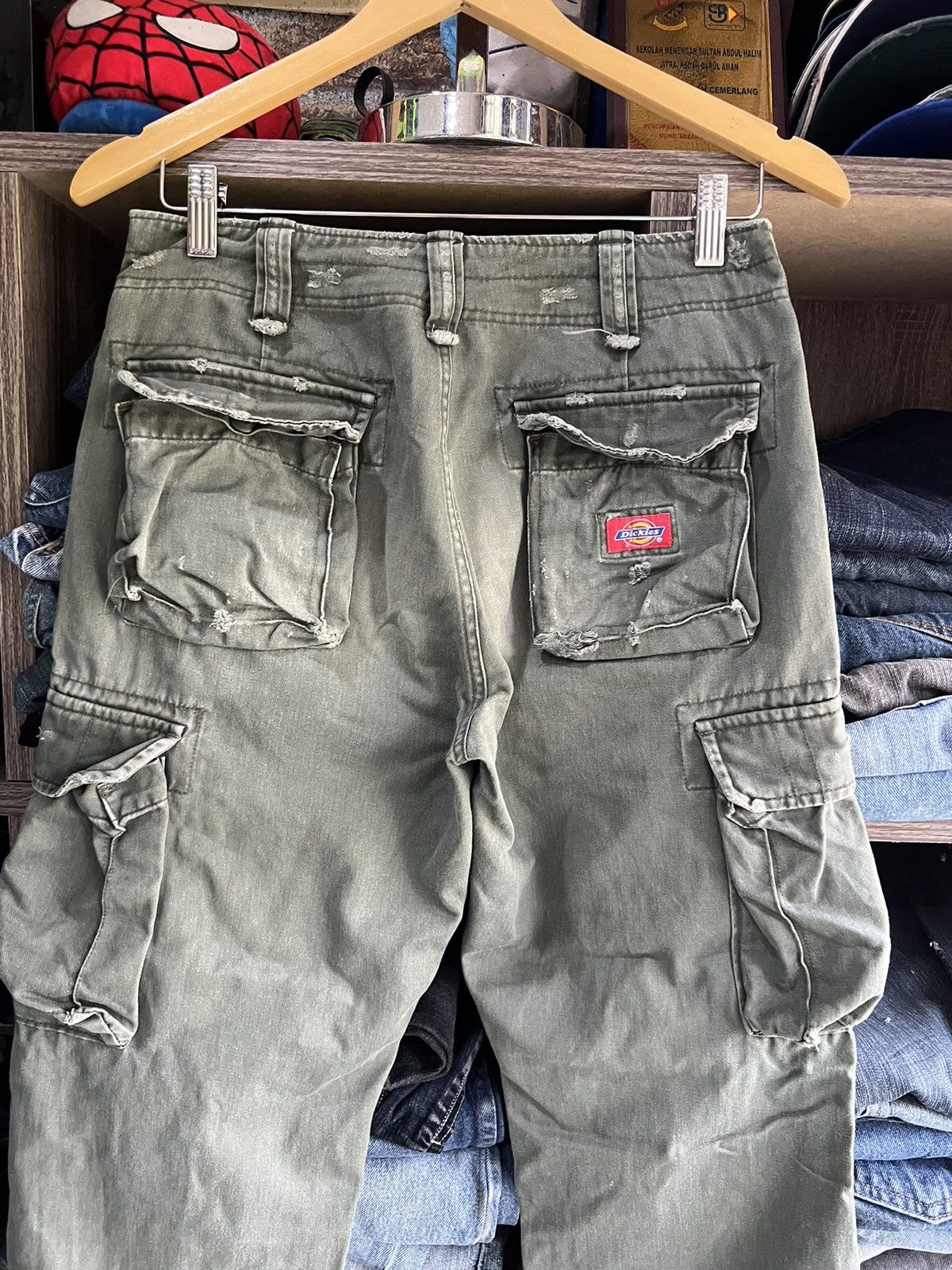 Dickies 🔥Distressed Dickies Cargo Pant Size US 29 - 10 Thumbnail