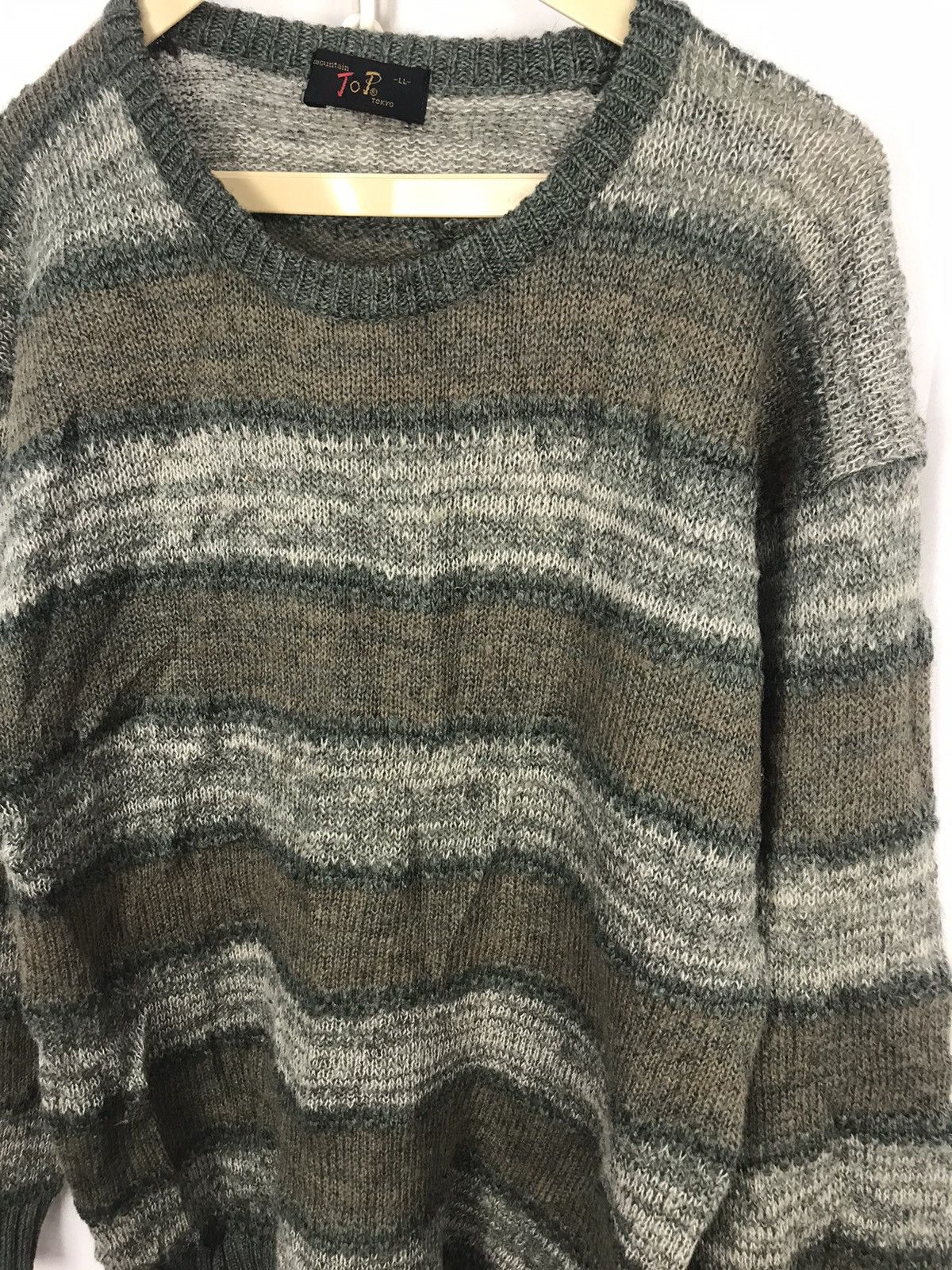 Japanese Brand Mountain top Tokyo knit sweatshirt Size US M / EU 48-50 / 2 - 6 Thumbnail