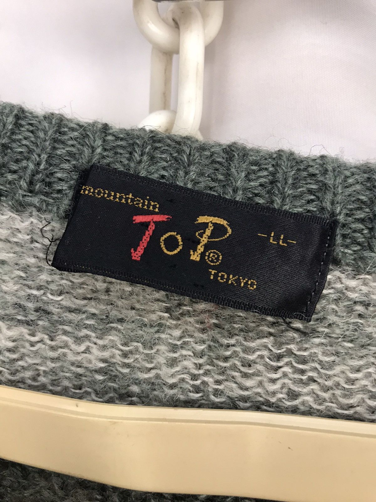 Japanese Brand Mountain top Tokyo knit sweatshirt Size US M / EU 48-50 / 2 - 3 Thumbnail