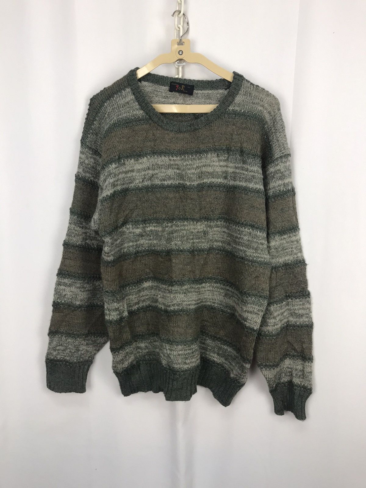 Japanese Brand Mountain top Tokyo knit sweatshirt Size US M / EU 48-50 / 2 - 7 Thumbnail
