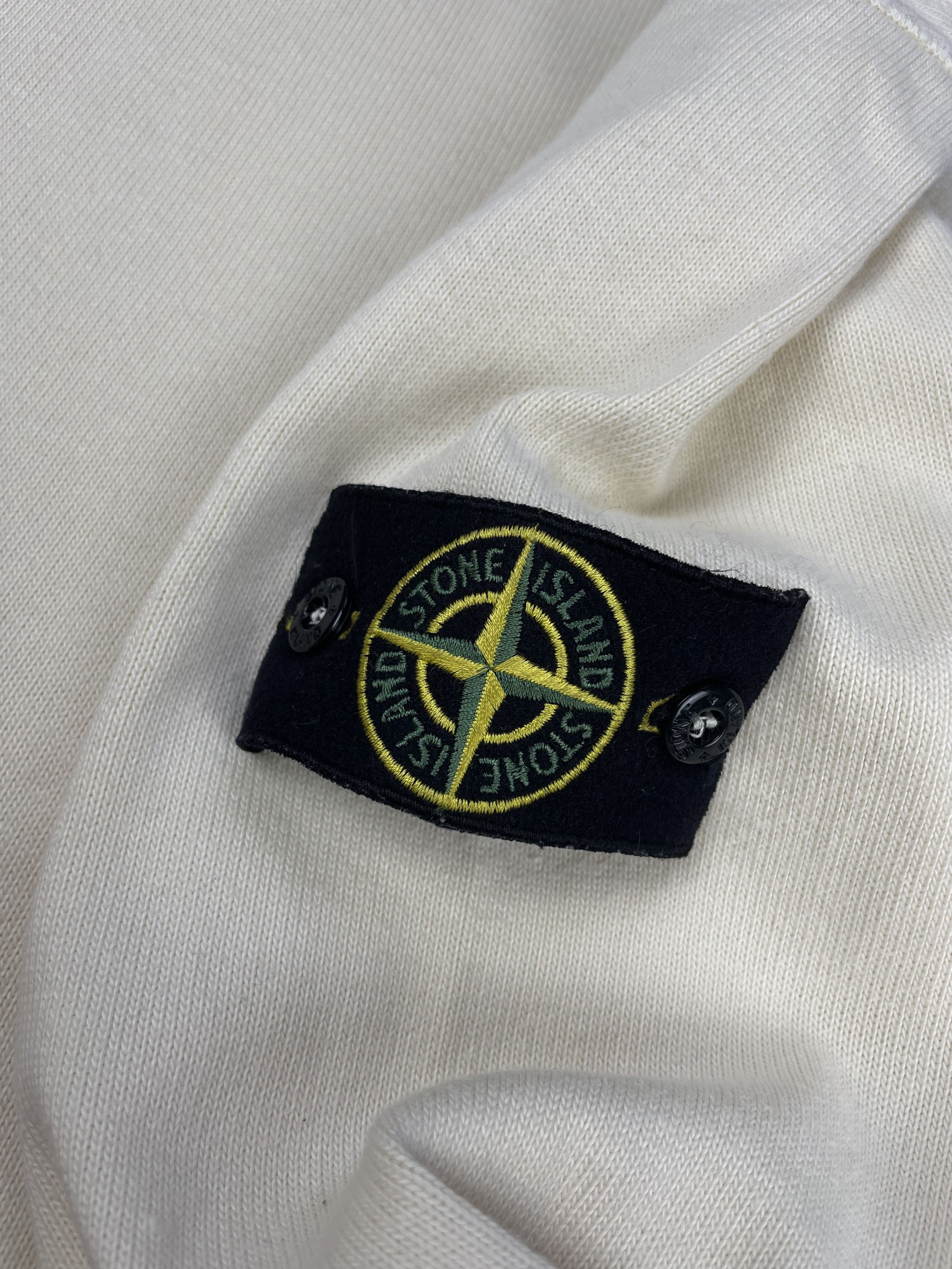 Stone Island × Vintage Stone Island High Neck Button Sweatshirt Size US L / EU 52-54 / 3 - 5 Thumbnail