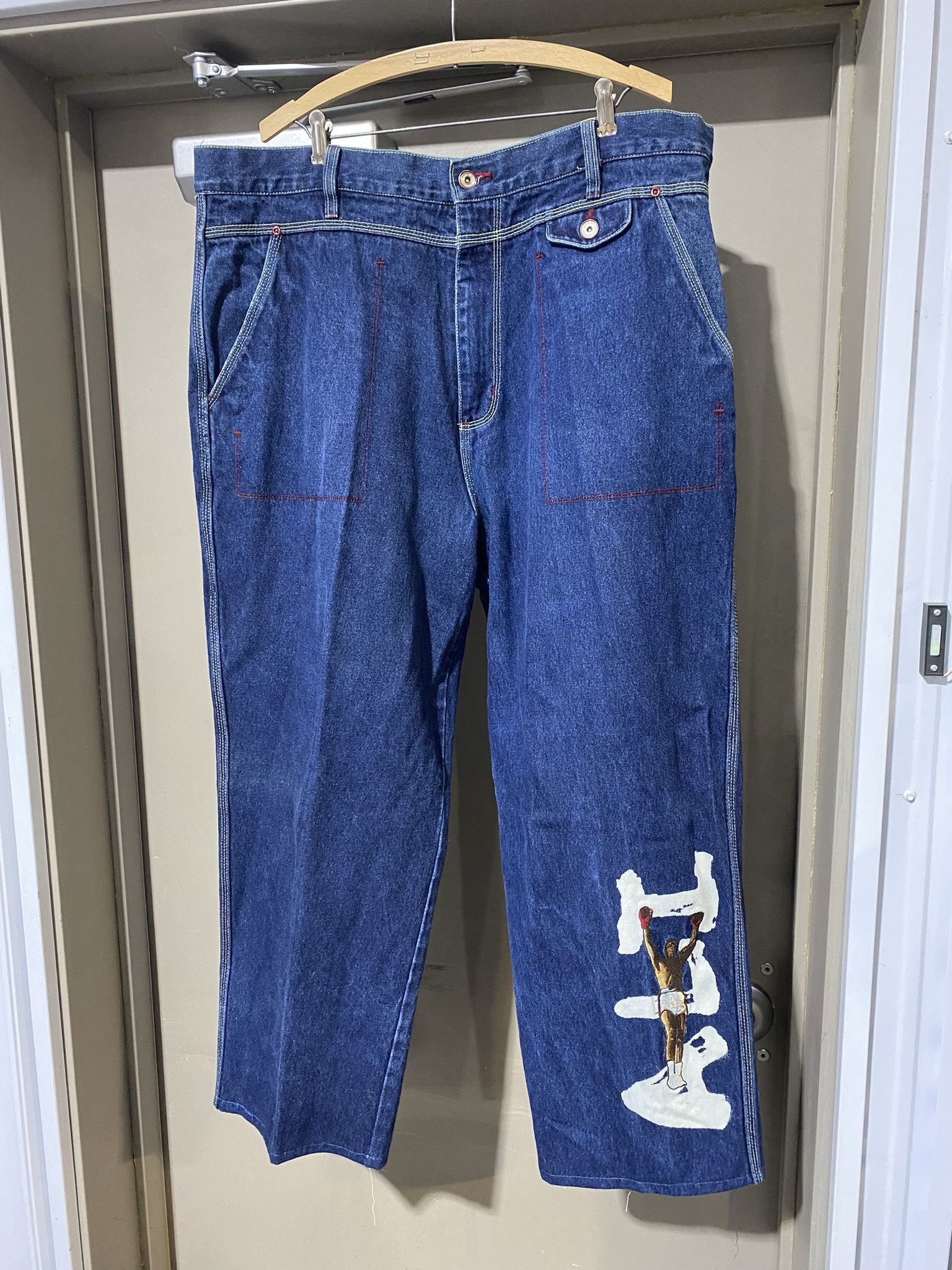 90's Hip Hop Denim Jeans Fubu Baggy jnco style tripp, image size:1536x2048