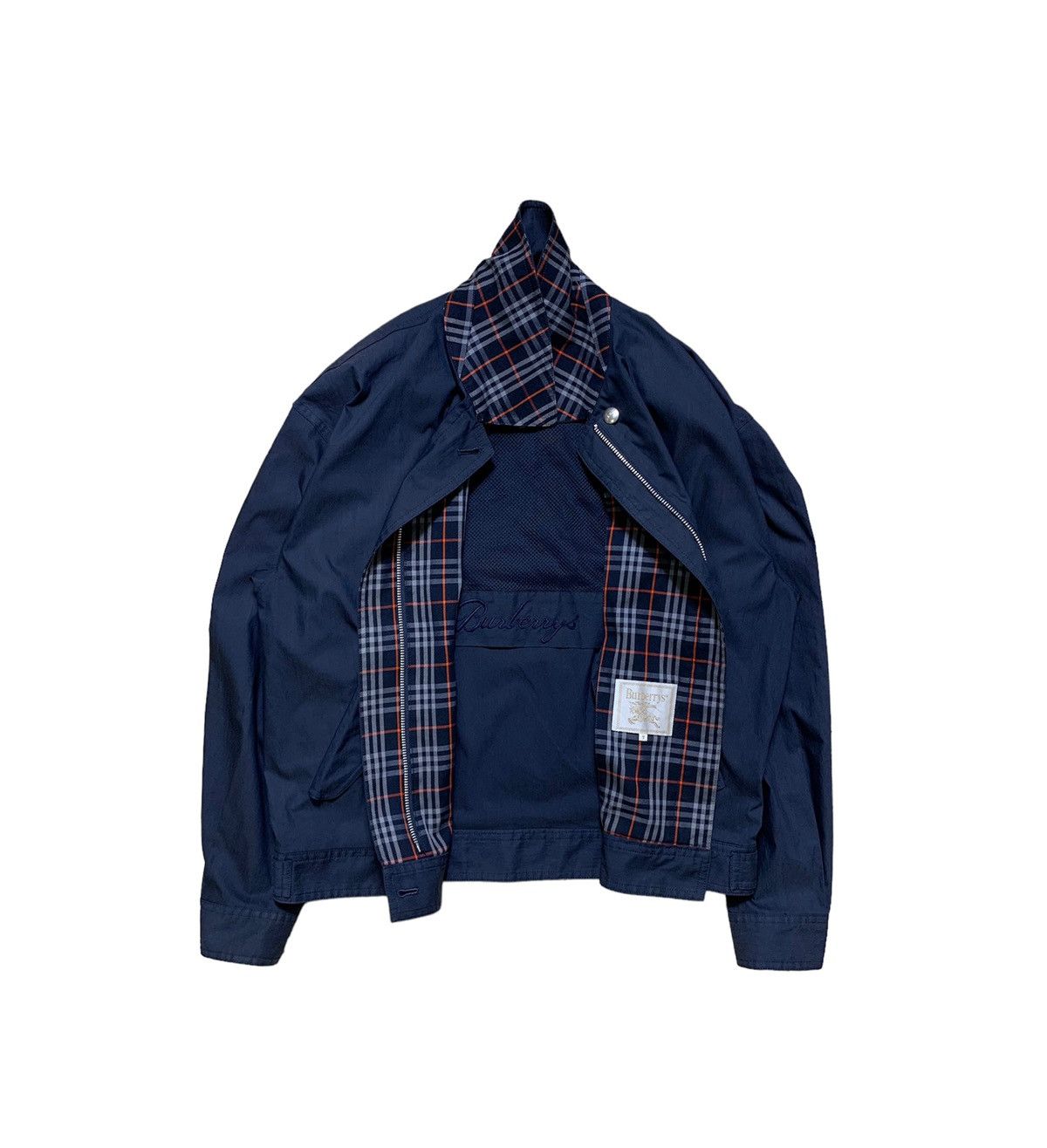 Burberry × Vintage Rare Burberrys London Light Jacket Pockets Size M / US 6-8 / IT 42-44 - 1 Thumbnail