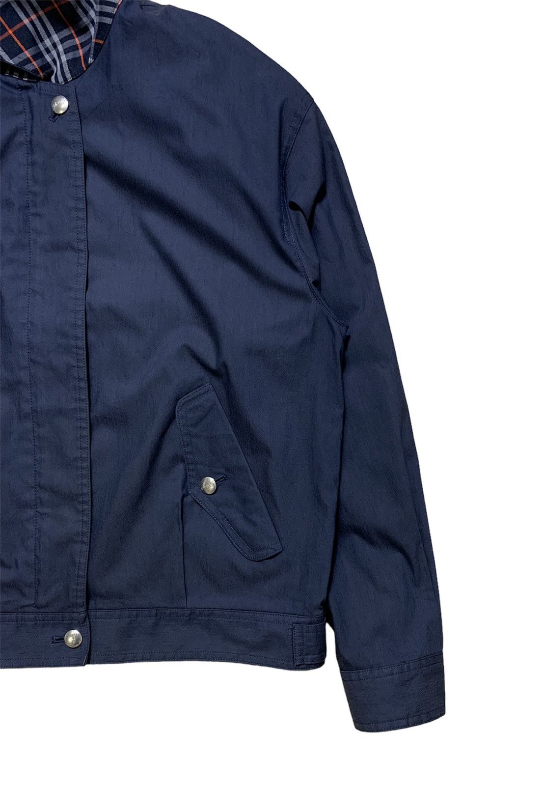 Burberry × Vintage Rare Burberrys London Light Jacket Pockets Size M / US 6-8 / IT 42-44 - 4 Thumbnail