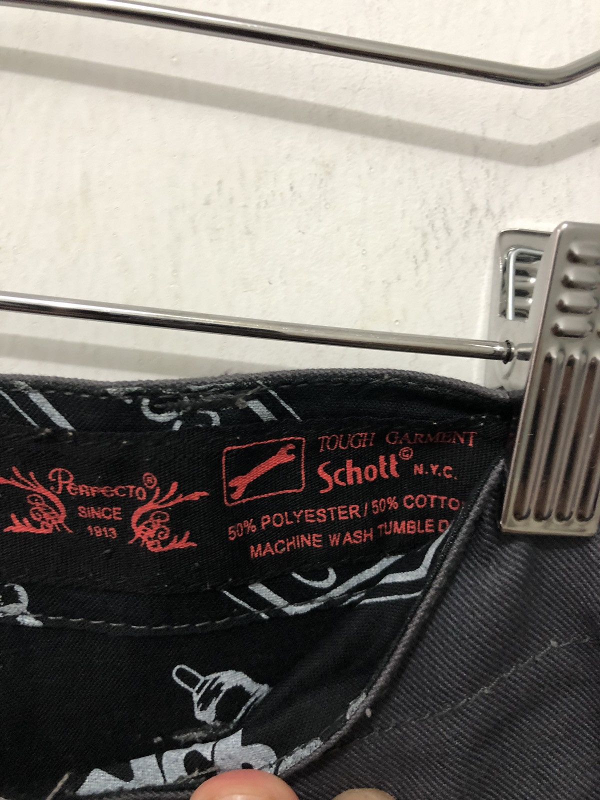 Schott Schott NYC Touch Garment Pants Size US 32 / EU 48 - 3 Thumbnail