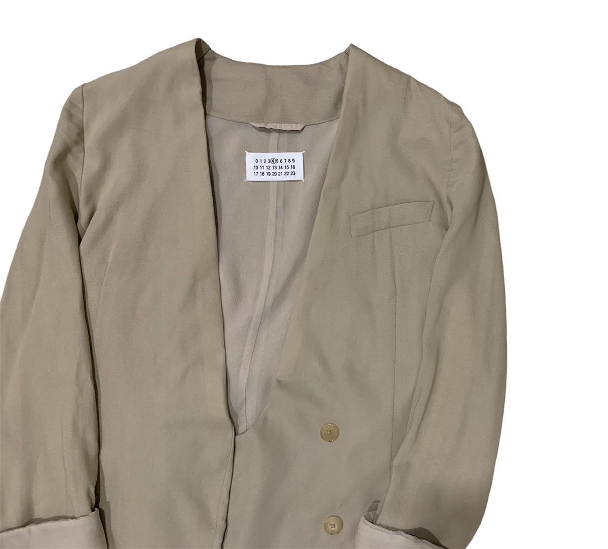 Maison Margiela Rare Vintage Maison Martin Margiela Long Blazer Size XS / US 0-2 / IT 36-38 - 2 Thumbnail