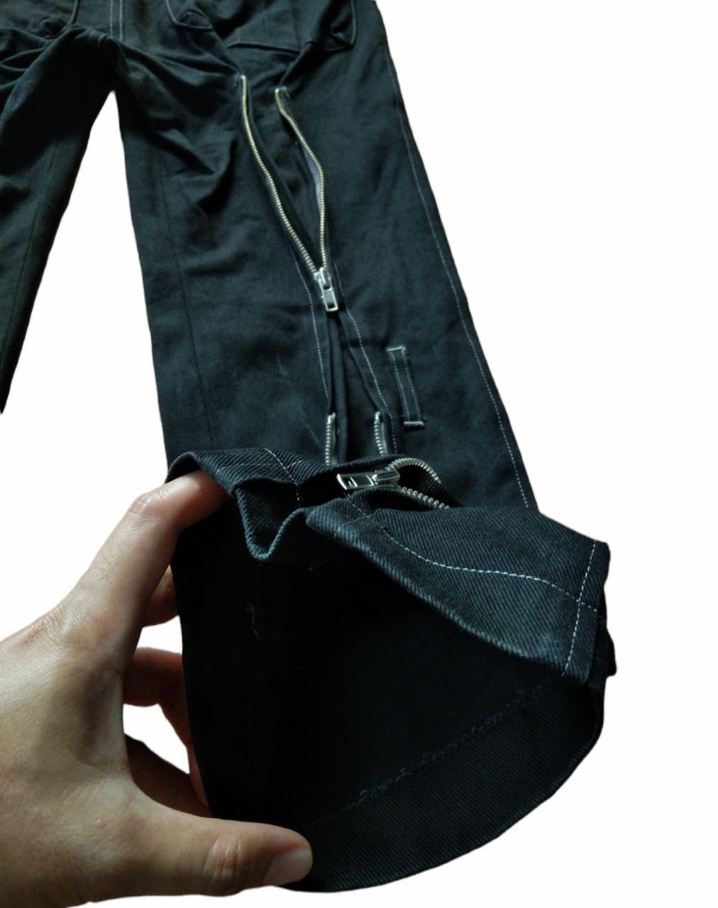 2000s Japanese Here There Punk Bondage Pants