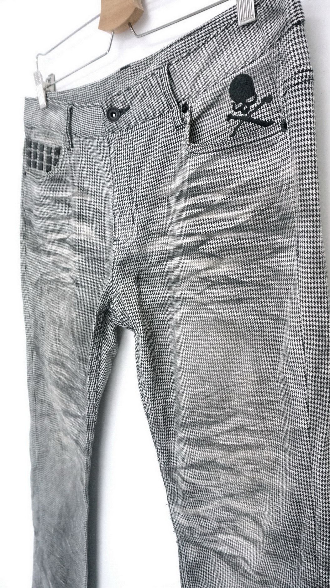 Japanese Brand Semantic Design Crossbone Skinny Pants Size US 34 / EU 50 - 3 Thumbnail