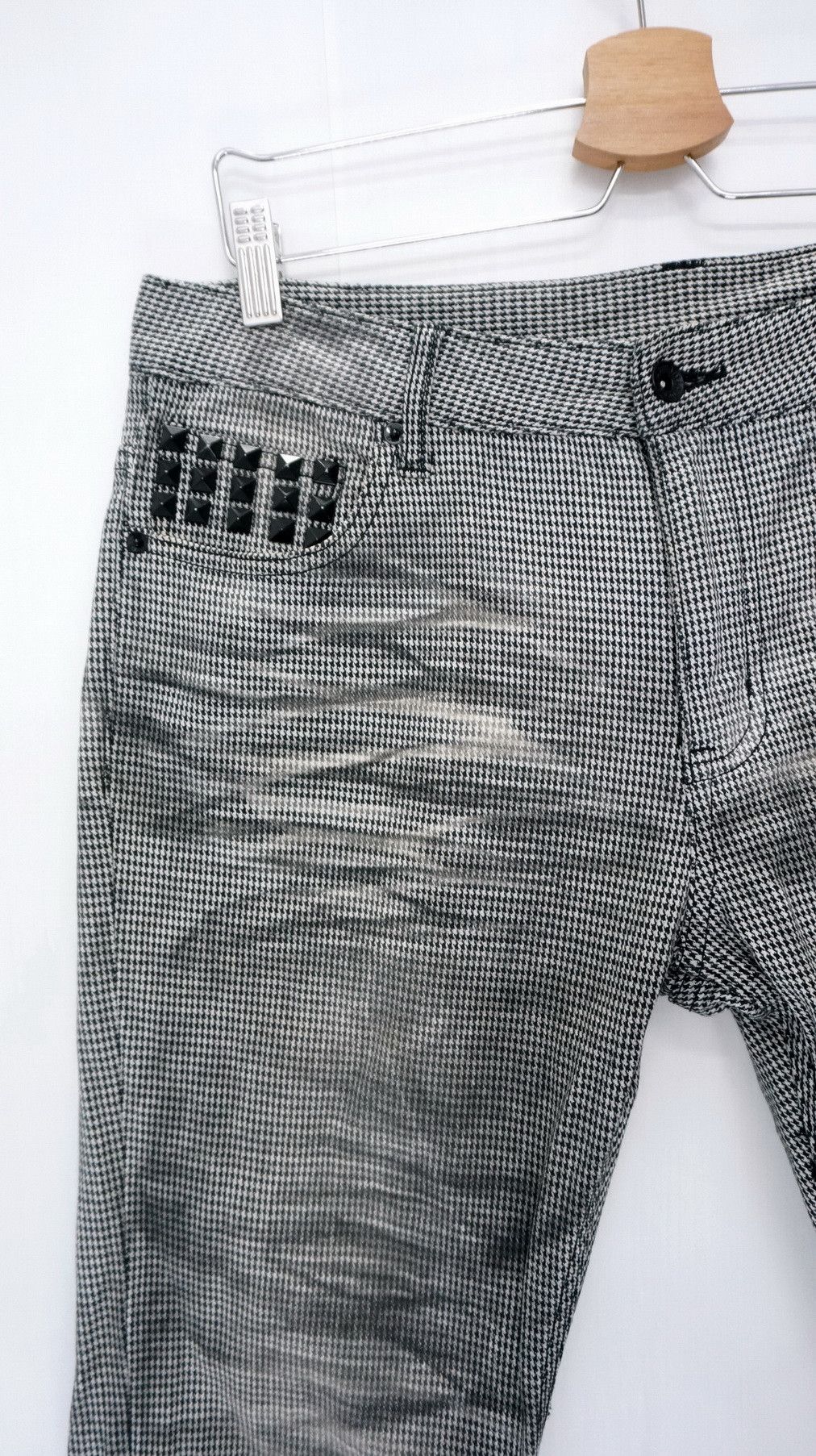Japanese Brand Semantic Design Crossbone Skinny Pants Size US 34 / EU 50 - 5 Thumbnail