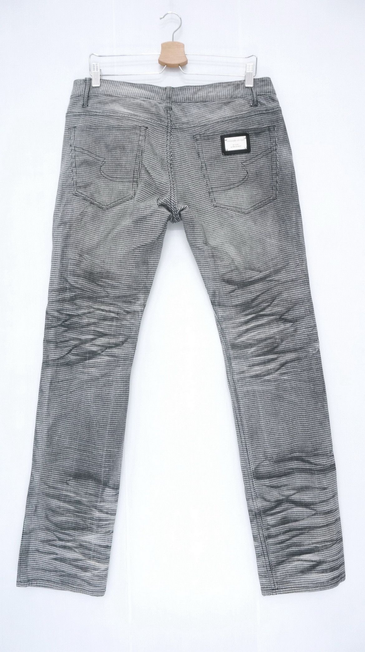 Japanese Brand Semantic Design Crossbone Skinny Pants Size US 34 / EU 50 - 2 Thumbnail