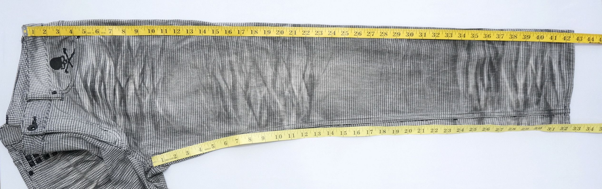 Japanese Brand Semantic Design Crossbone Skinny Pants Size US 34 / EU 50 - 15 Thumbnail