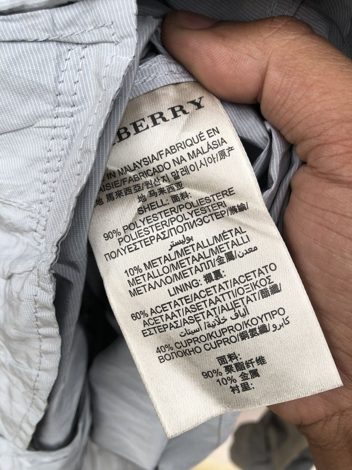 Burberry Burberry Trenchcoat Jacket Size L / US 10 / IT 46 - 5 Thumbnail