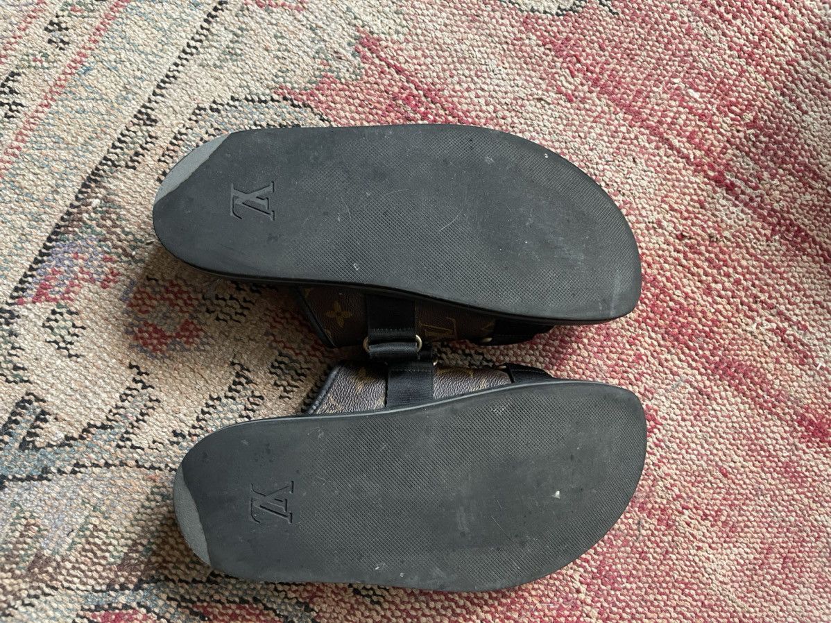 Louis Vuitton Louis Vuitton Honolulu Slides Mule LV 9.5 Size US 10.5 / EU 43-44 - 5 Thumbnail