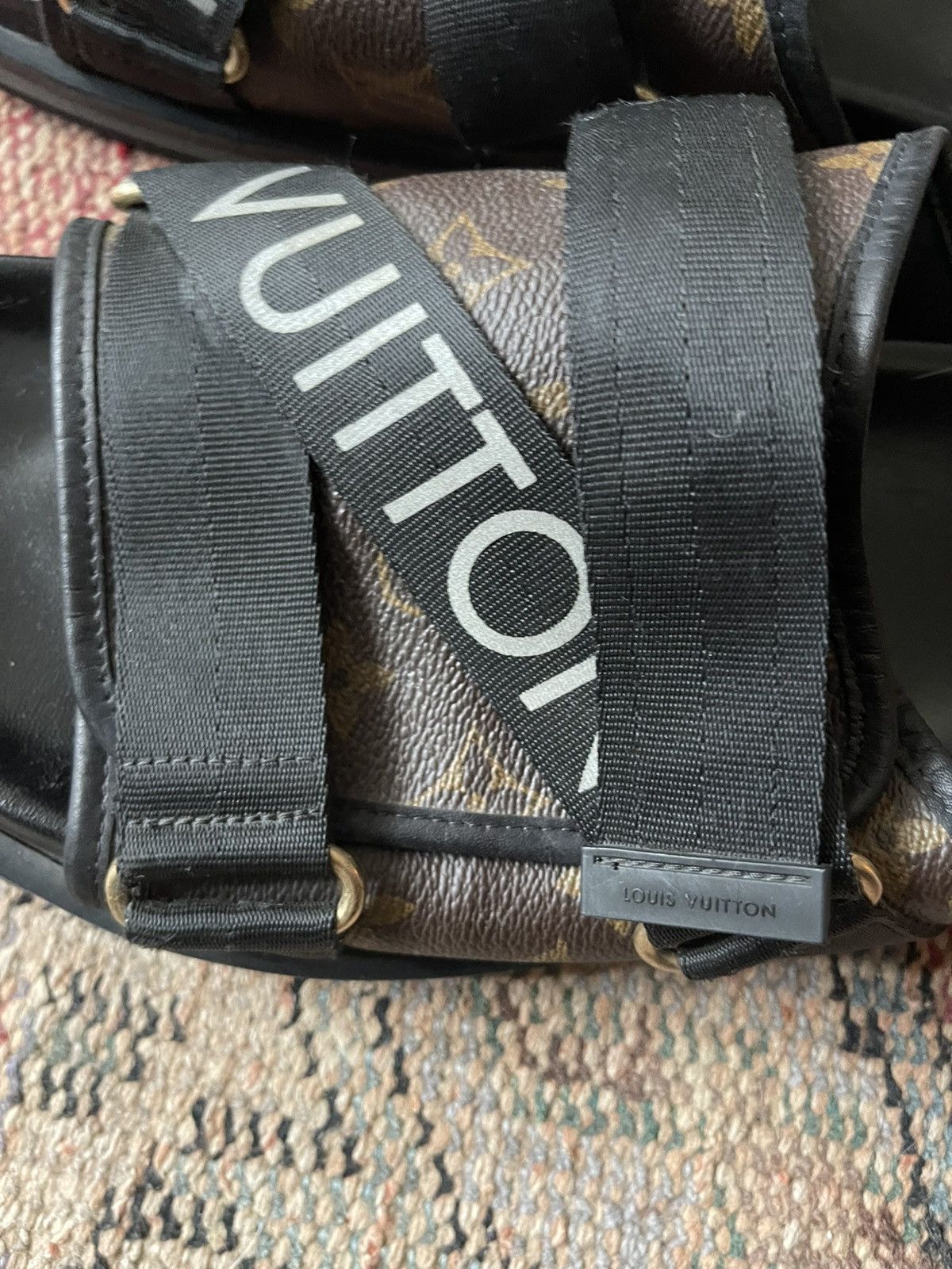 Louis Vuitton Louis Vuitton Honolulu Slides Mule LV 9.5 Size US 10.5 / EU 43-44 - 2 Thumbnail