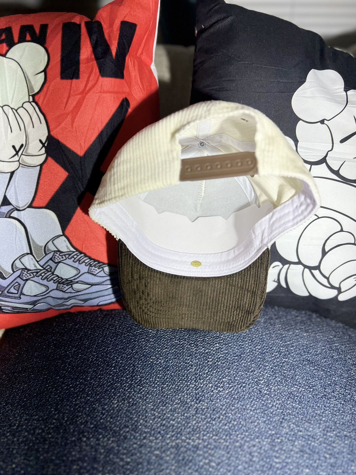 Virgil Abloh “Virgil” Corduroy Miracles Shibuya,Tokyo Trucker Hat Size ONE SIZE - 6 Thumbnail