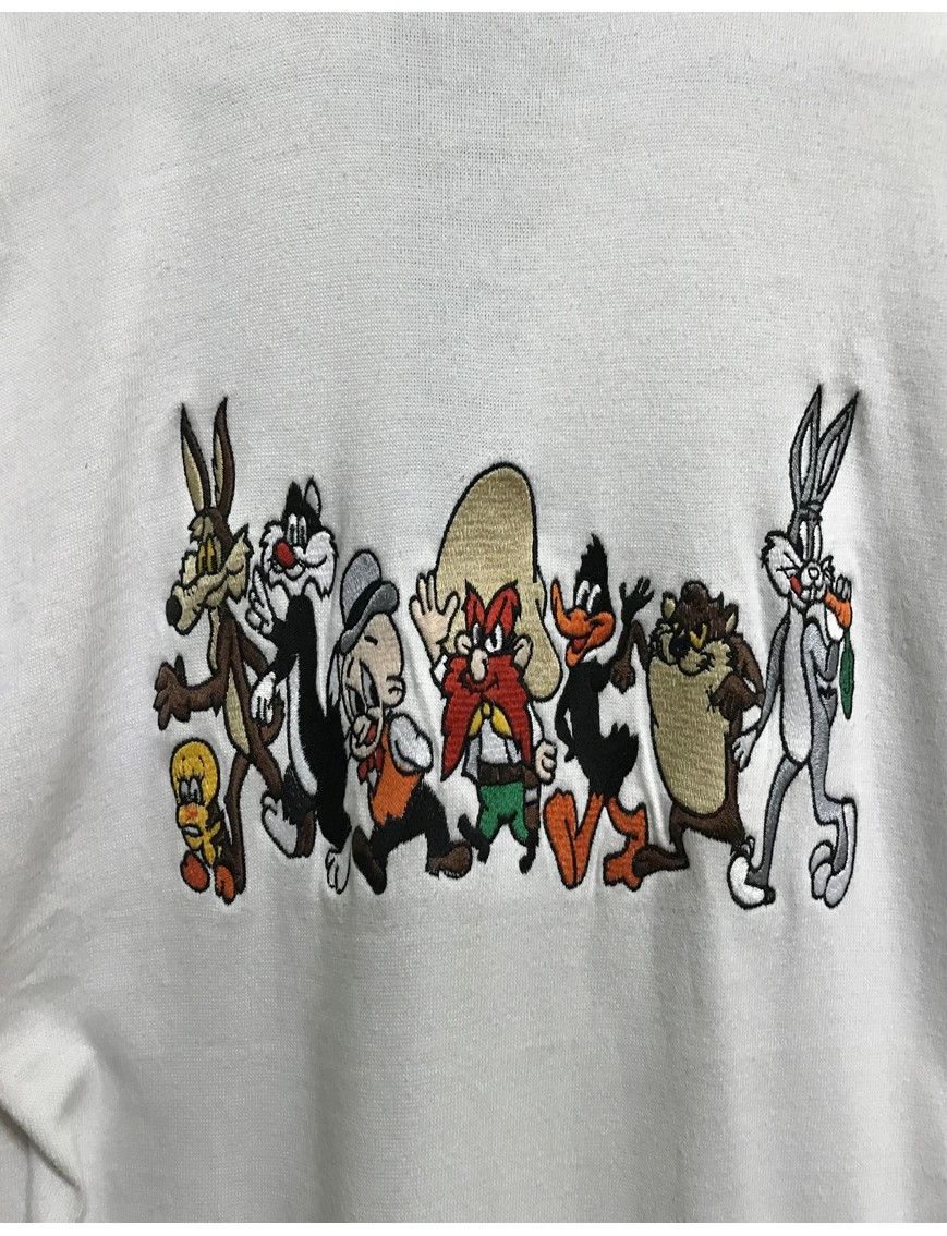 Vintage Vintage Looney Tunes Polo Shirt Sweatshirt Size US S / EU 44-46 / 1 - 3 Thumbnail