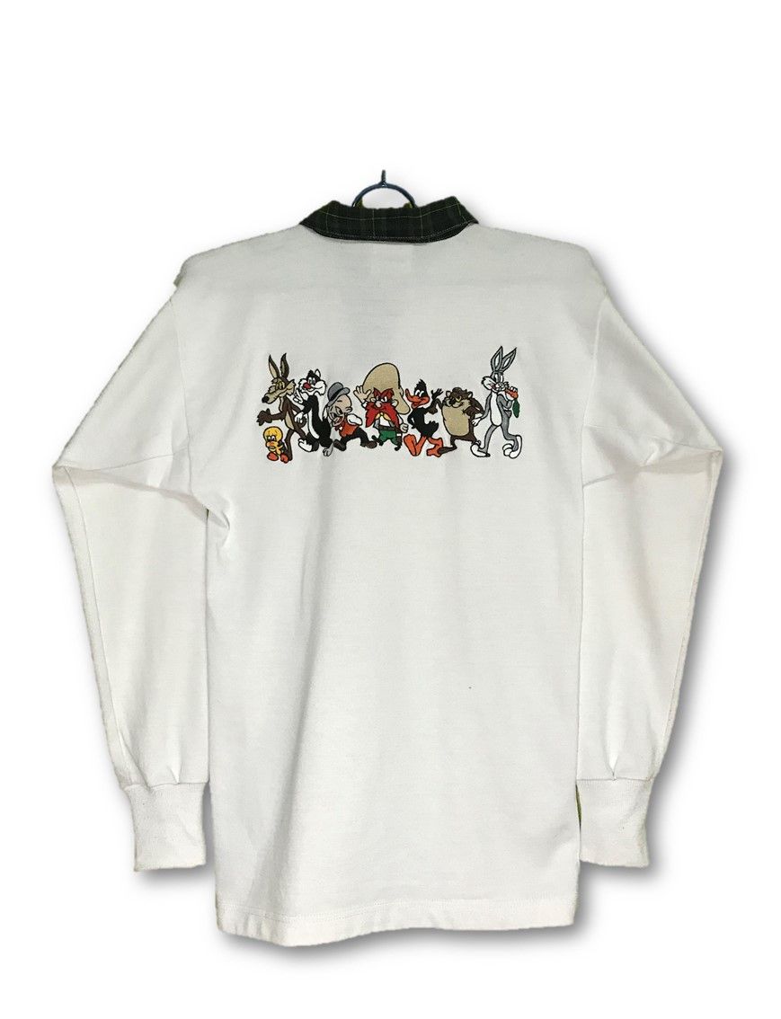 Vintage Vintage Looney Tunes Polo Shirt Sweatshirt Size US S / EU 44-46 / 1 - 1 Thumbnail