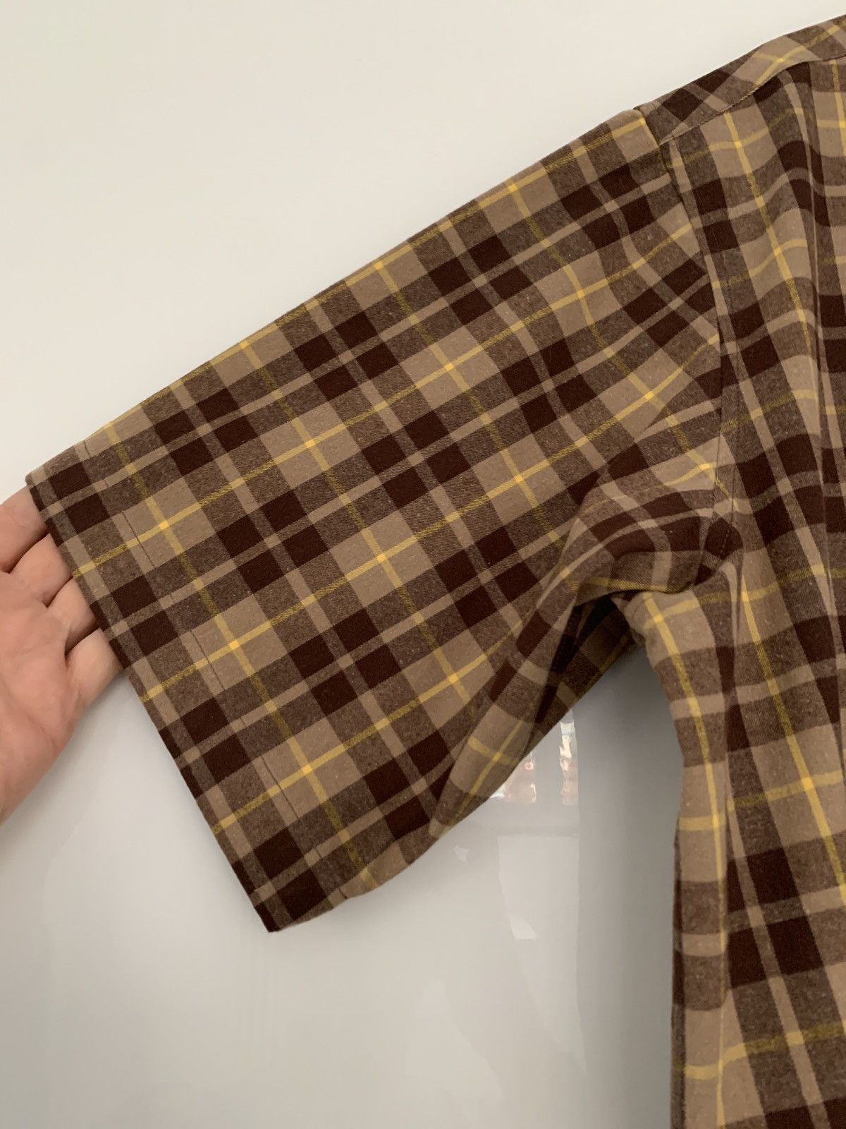 Acne Studios Checked flannel shirt sleeves shirt Size US M / EU 48-50 / 2 - 4 Thumbnail