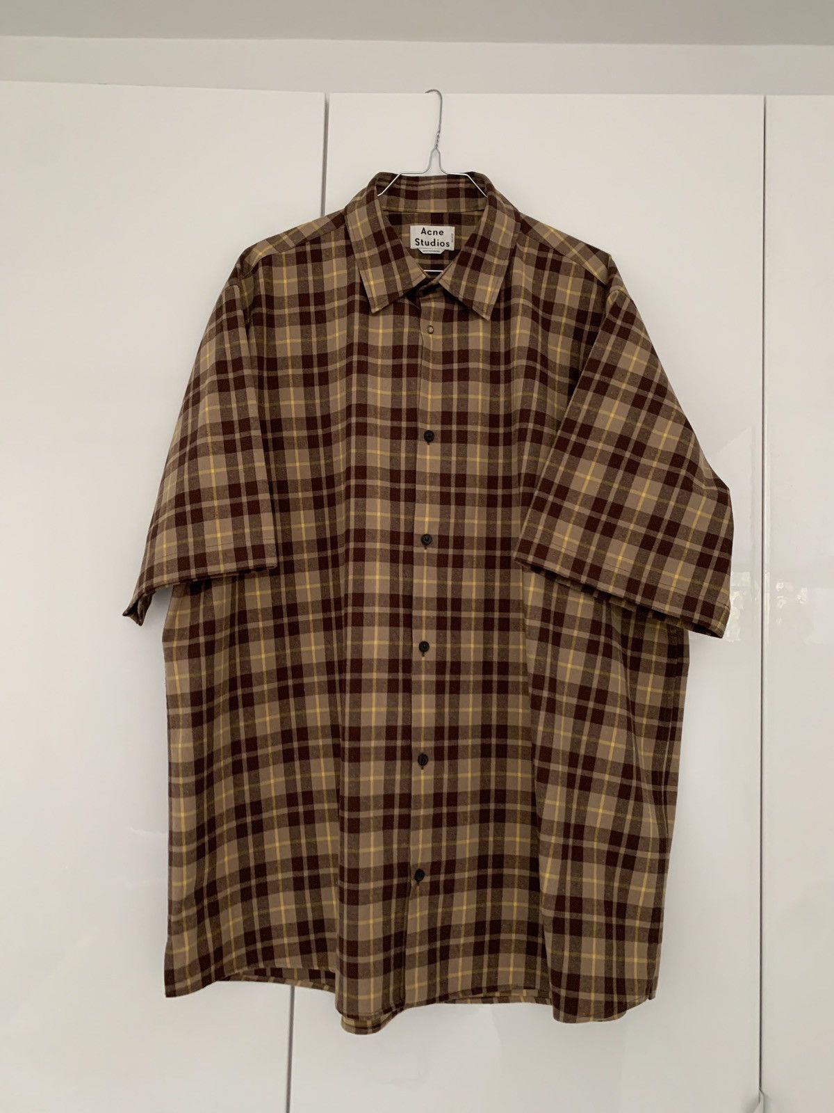 Acne Studios Checked flannel shirt sleeves shirt Size US M / EU 48-50 / 2 - 1 Thumbnail