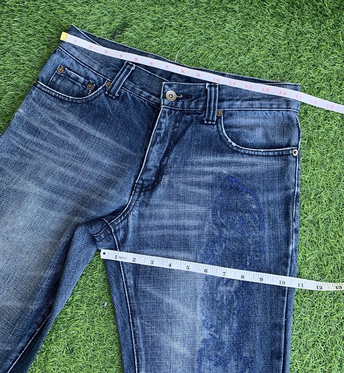 semanticdesign Japanese Brand Semantic Design Jeans Flare Size US 30 / EU 46 - 12 Thumbnail