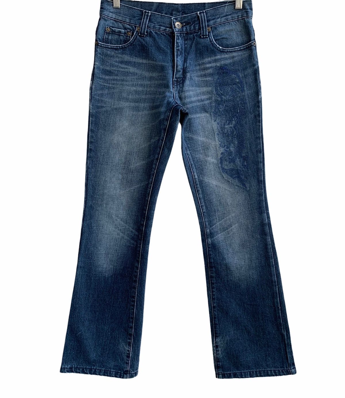 semanticdesign Japanese Brand Semantic Design Jeans Flare Size US 30 / EU 46 - 2 Thumbnail