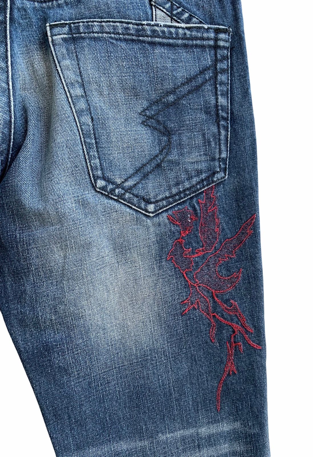 semanticdesign Japanese Brand Semantic Design Jeans Flare Size US 30 / EU 46 - 8 Thumbnail