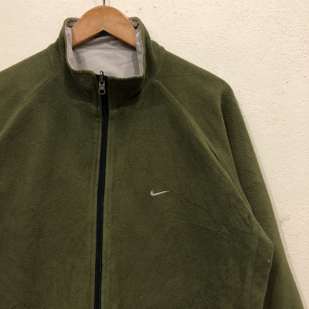 Nike × Vintage Vintage y2k NIKE SMALL SWOOSH REVERSIBLE Jacket Size US L / EU 52-54 / 3 - 3 Thumbnail