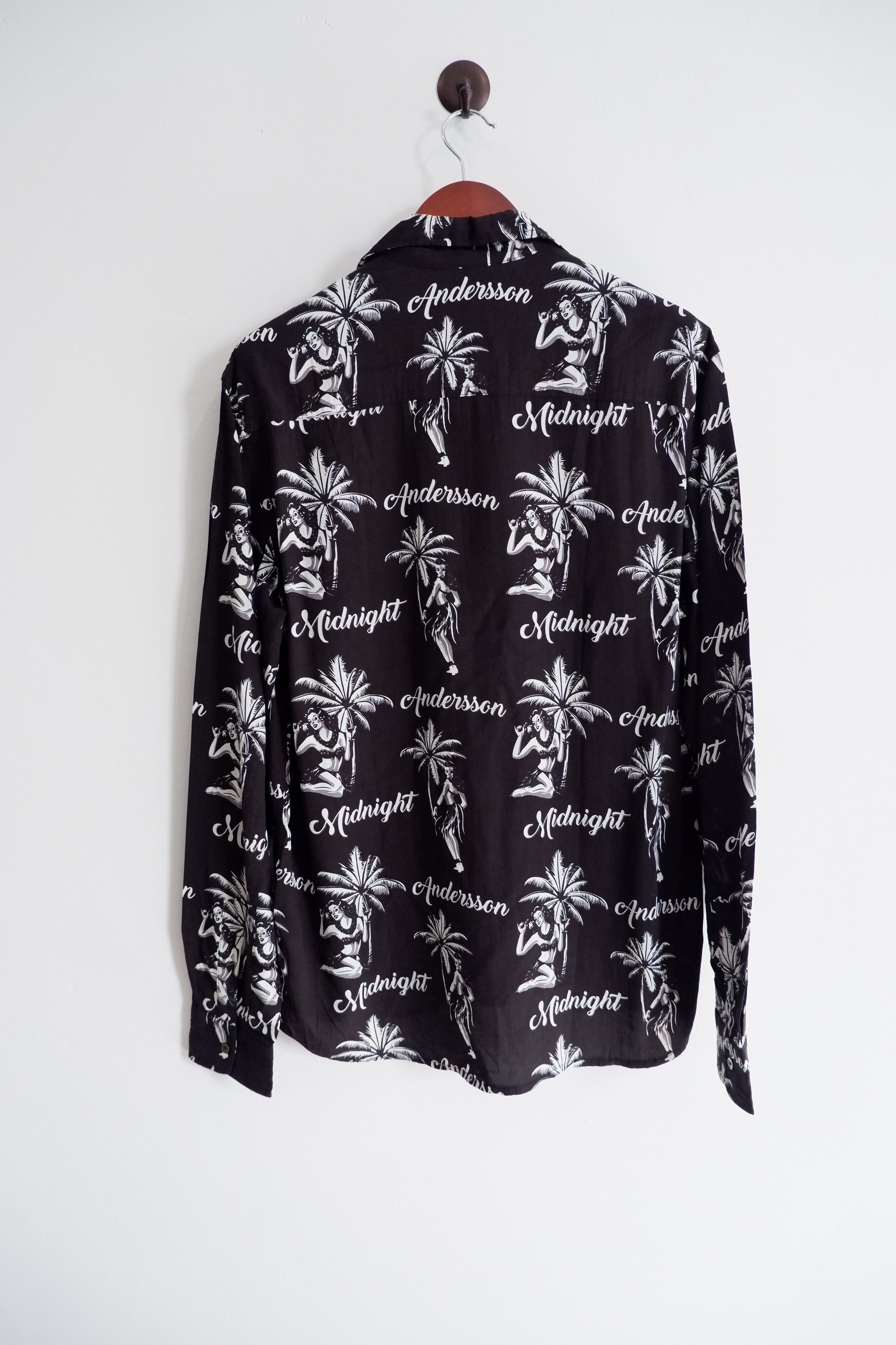 Andersson Bell Andersson Bell Midnight Aloha Shirt Size US L / EU 52-54 / 3 - 2 Thumbnail