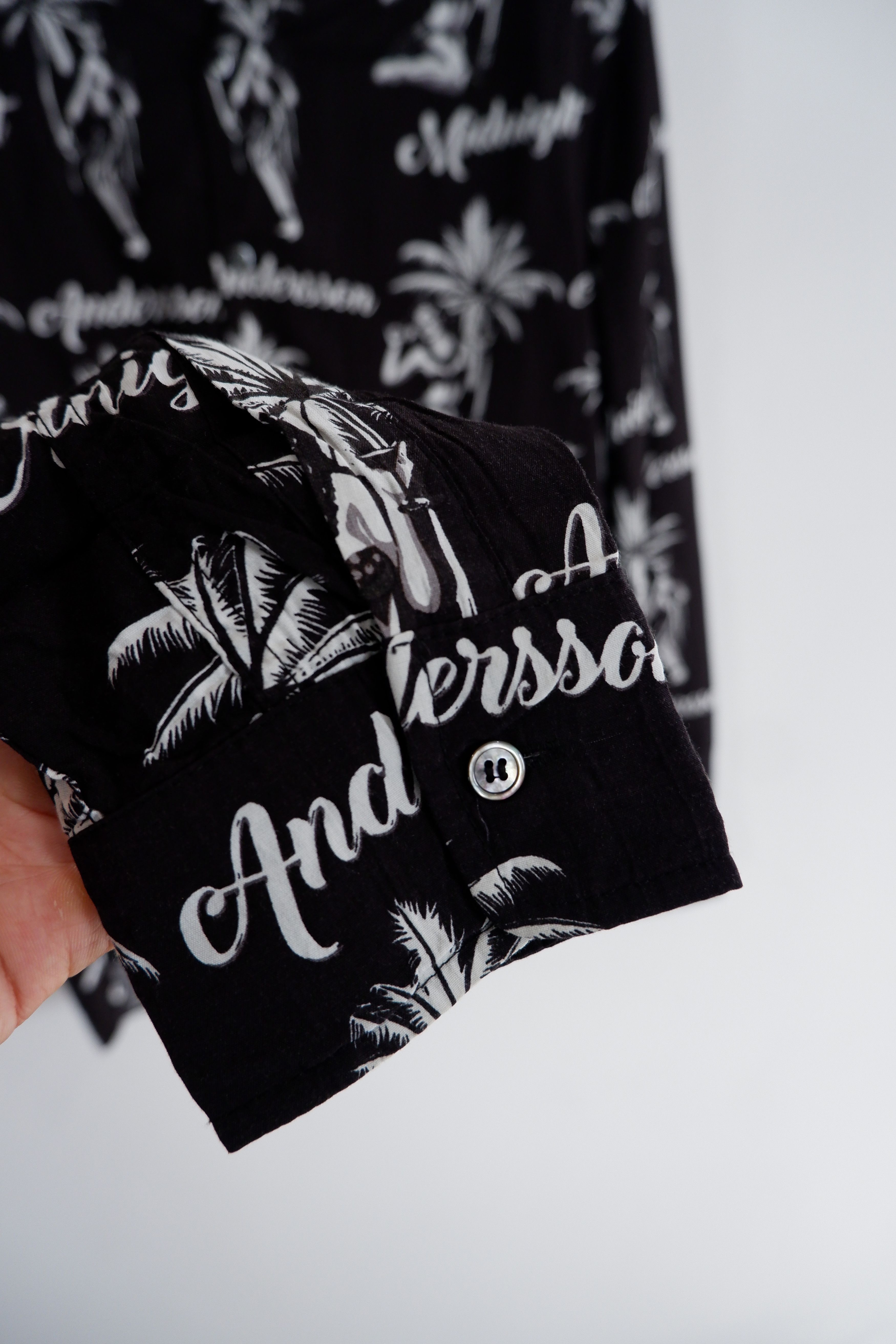 Andersson Bell Andersson Bell Midnight Aloha Shirt Size US L / EU 52-54 / 3 - 4 Thumbnail