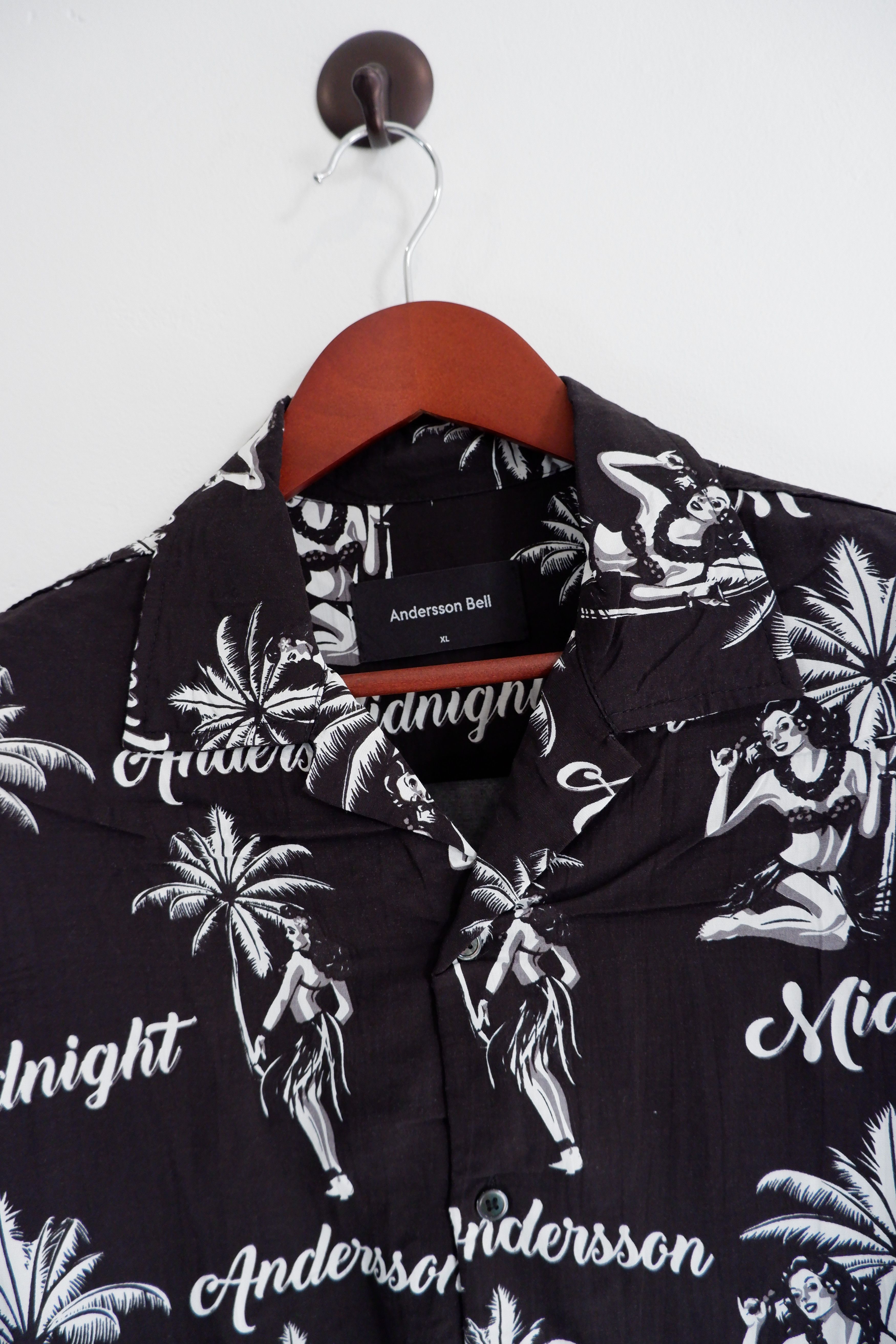 Andersson Bell Andersson Bell Midnight Aloha Shirt Size US L / EU 52-54 / 3 - 3 Thumbnail