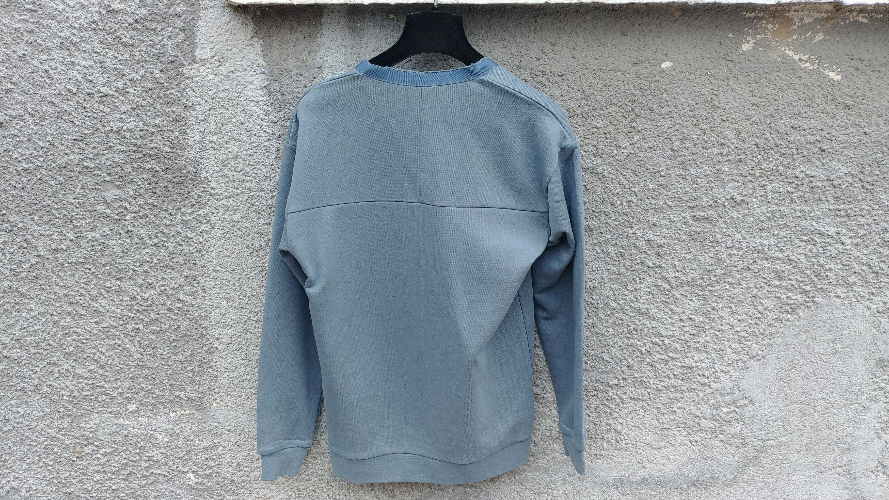 Raf Simons $940 Raf Simons Blue Contrast Trim Relaxed Fit Cardigan Size US S / EU 44-46 / 1 - 9 Thumbnail