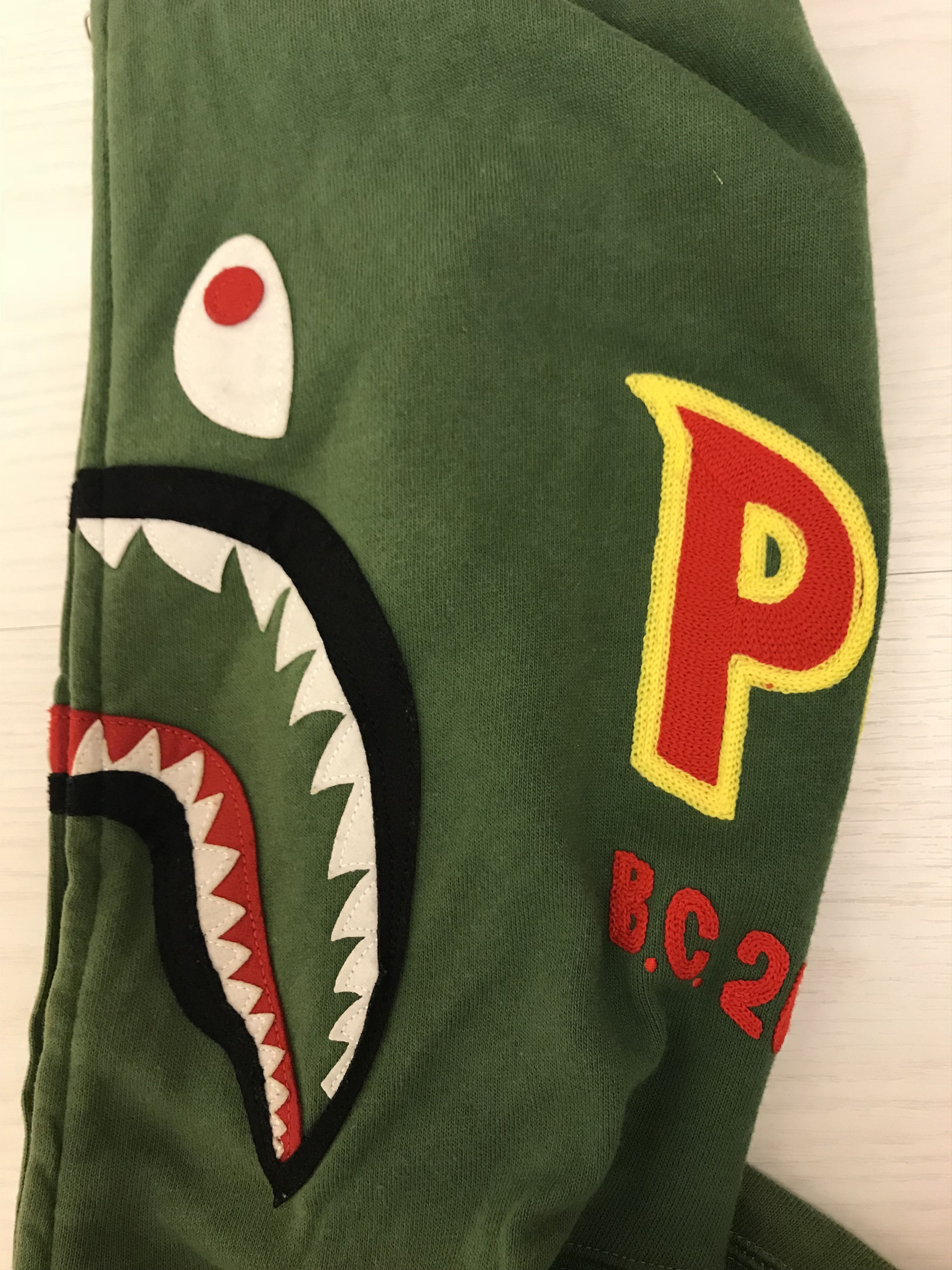 Bape Bape original shark hoode jacket a bathing ape nigo Size US M / EU 48-50 / 2 - 11 Thumbnail