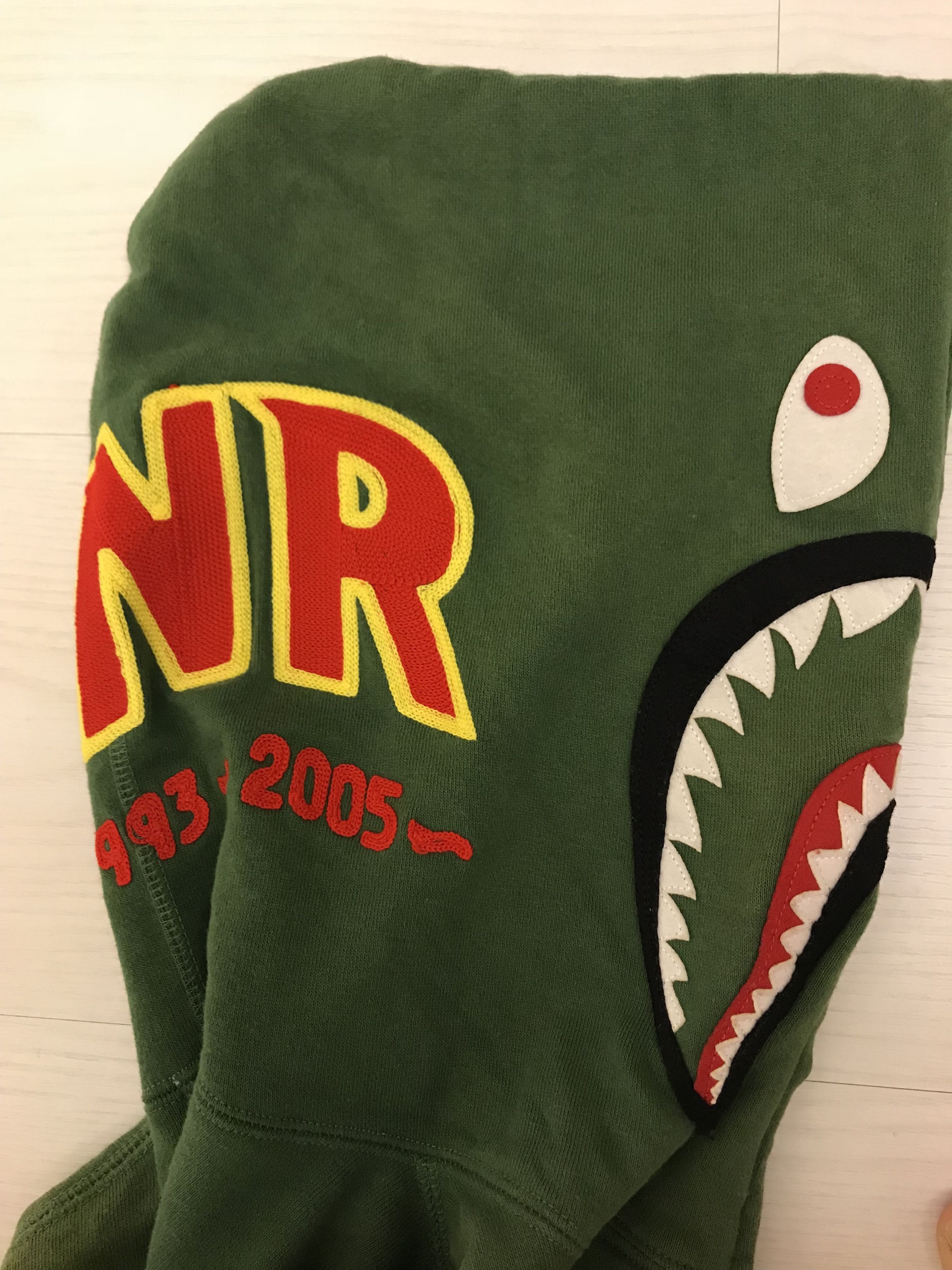 Bape Bape original shark hoode jacket a bathing ape nigo Size US M / EU 48-50 / 2 - 10 Thumbnail