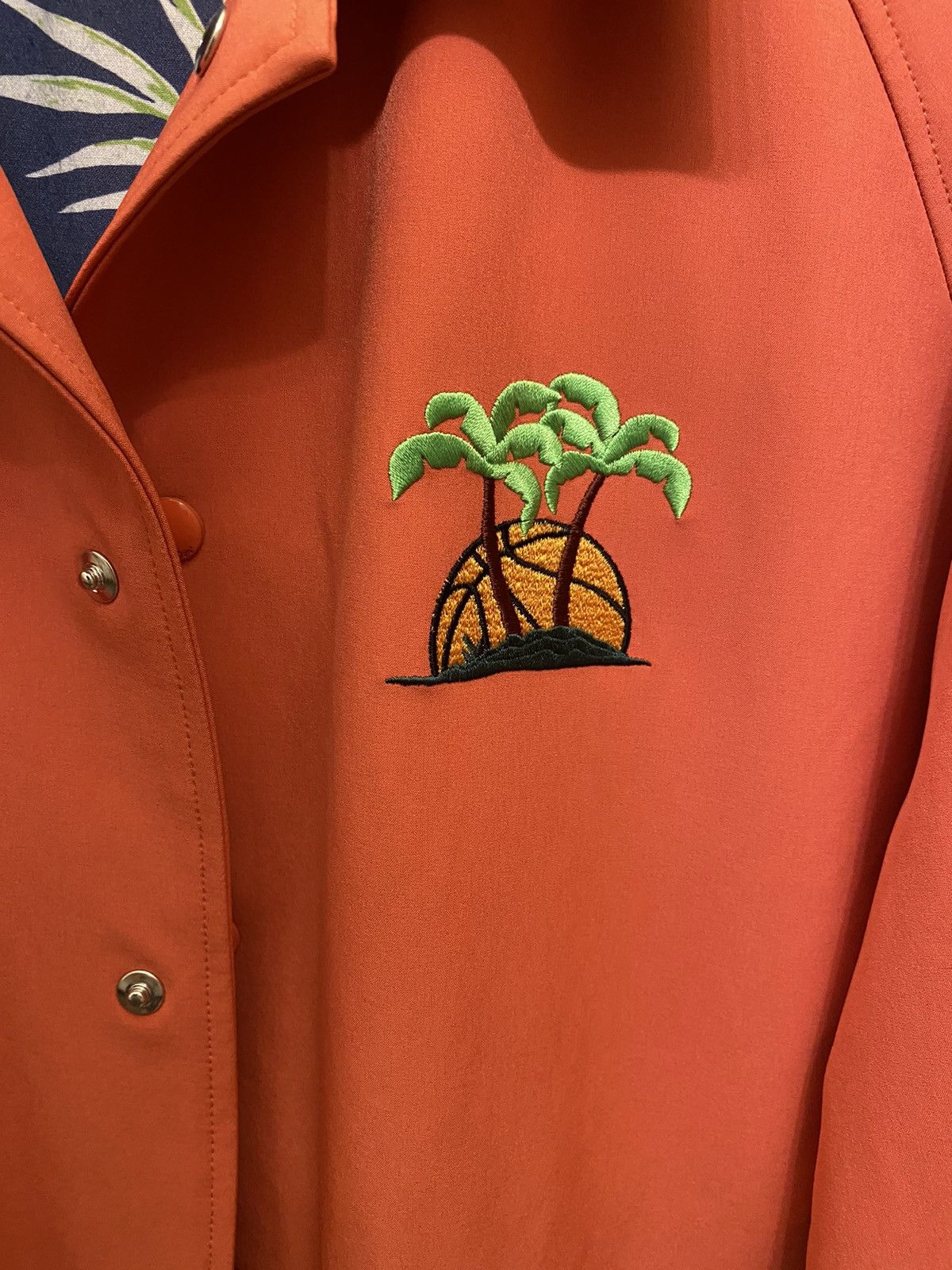 Just Don Just Don Varsity Coaches Reversible Jacket Coral $1525 Ret. Size US XL / EU 56 / 4 - 5 Thumbnail