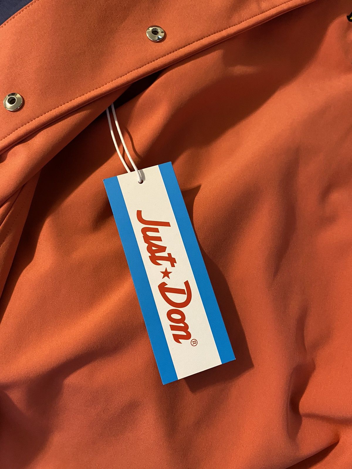 Just Don Just Don Varsity Coaches Reversible Jacket Coral $1525 Ret. Size US XL / EU 56 / 4 - 6 Thumbnail