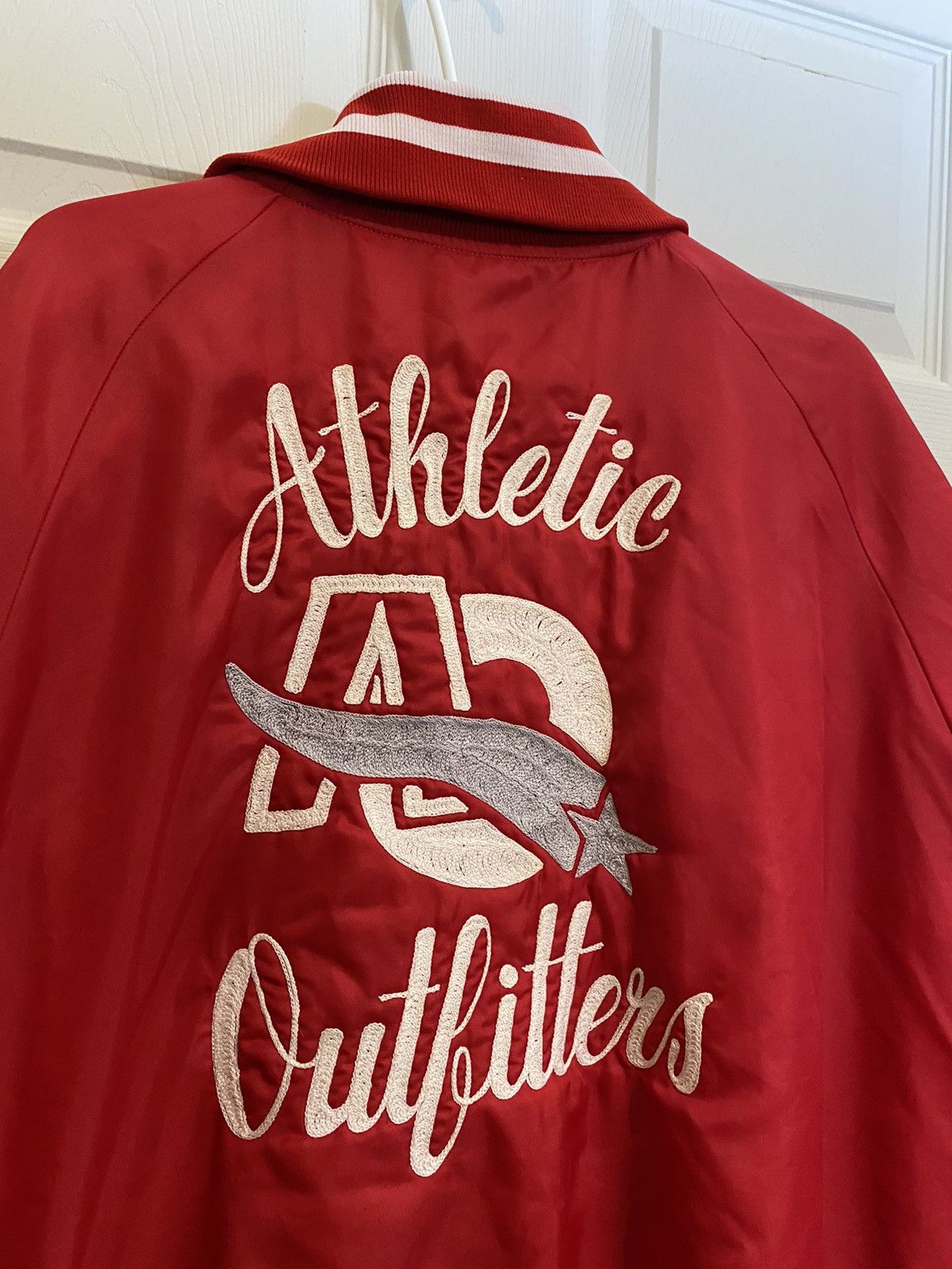 Vintage Vintage 80s Butwin Chainstitch Embroidered Varsity Jacket Size US L / EU 52-54 / 3 - 1 Thumbnail