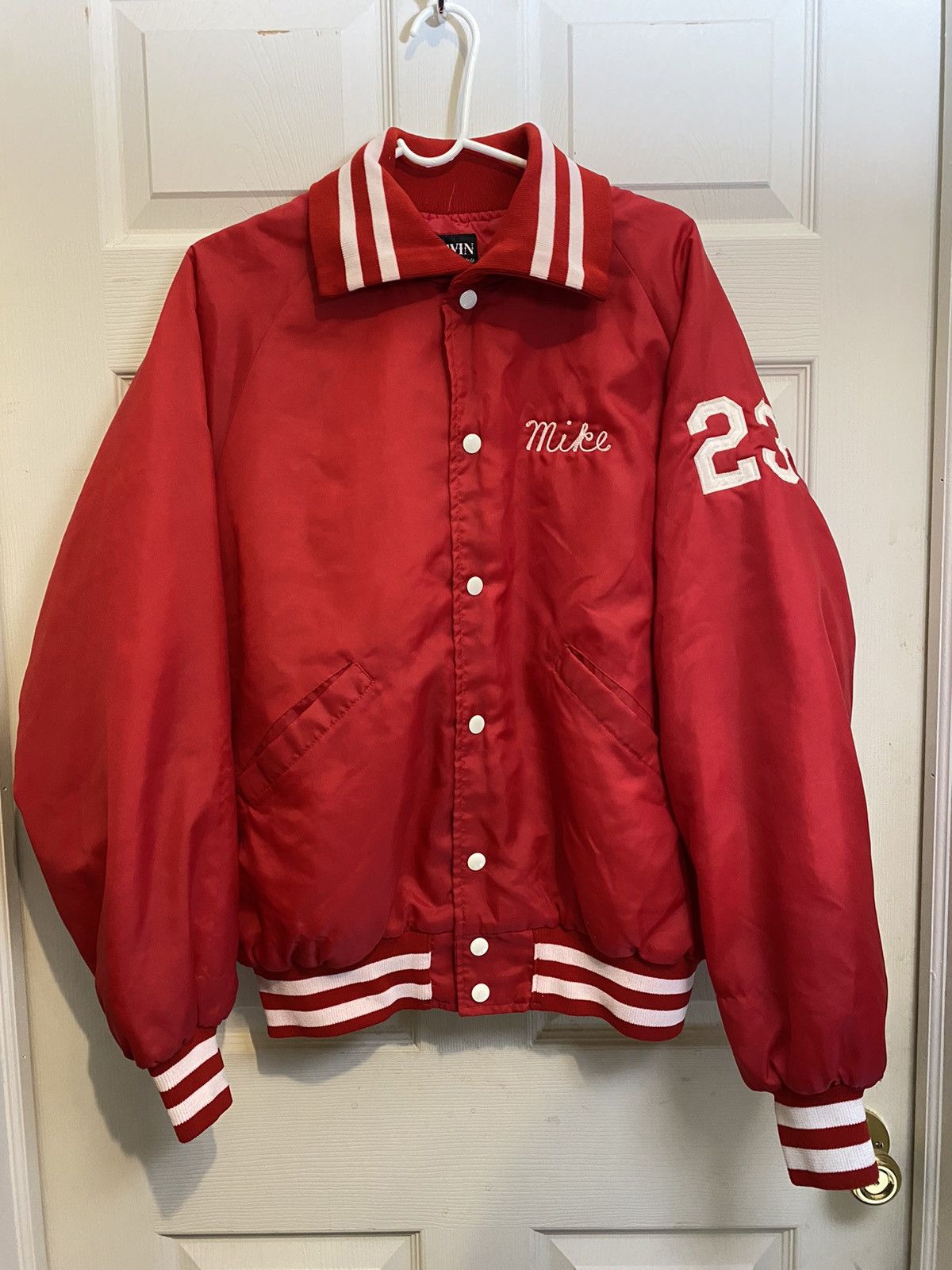 Vintage Vintage 80s Butwin Chainstitch Embroidered Varsity Jacket Size US L / EU 52-54 / 3 - 2 Thumbnail