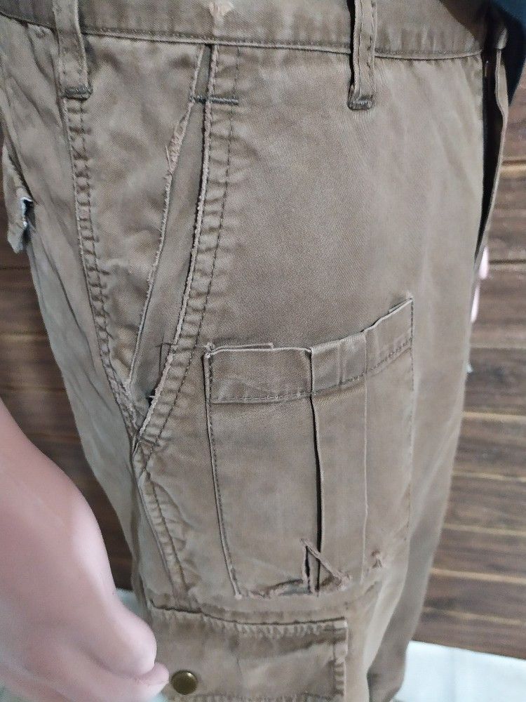 Japanese Brand 🔥UNKNOWN Japanese Cargo Multipocket Tactical Pants Size US 31 - 14 Thumbnail