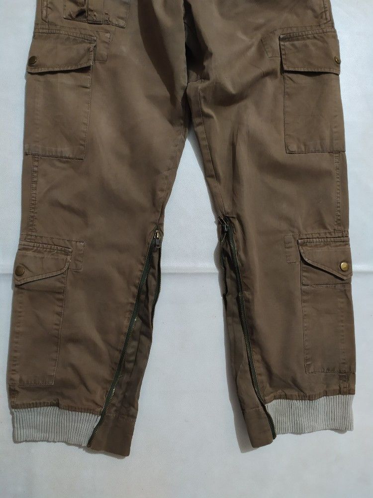 Japanese Brand 🔥UNKNOWN Japanese Cargo Multipocket Tactical Pants Size US 31 - 3 Thumbnail