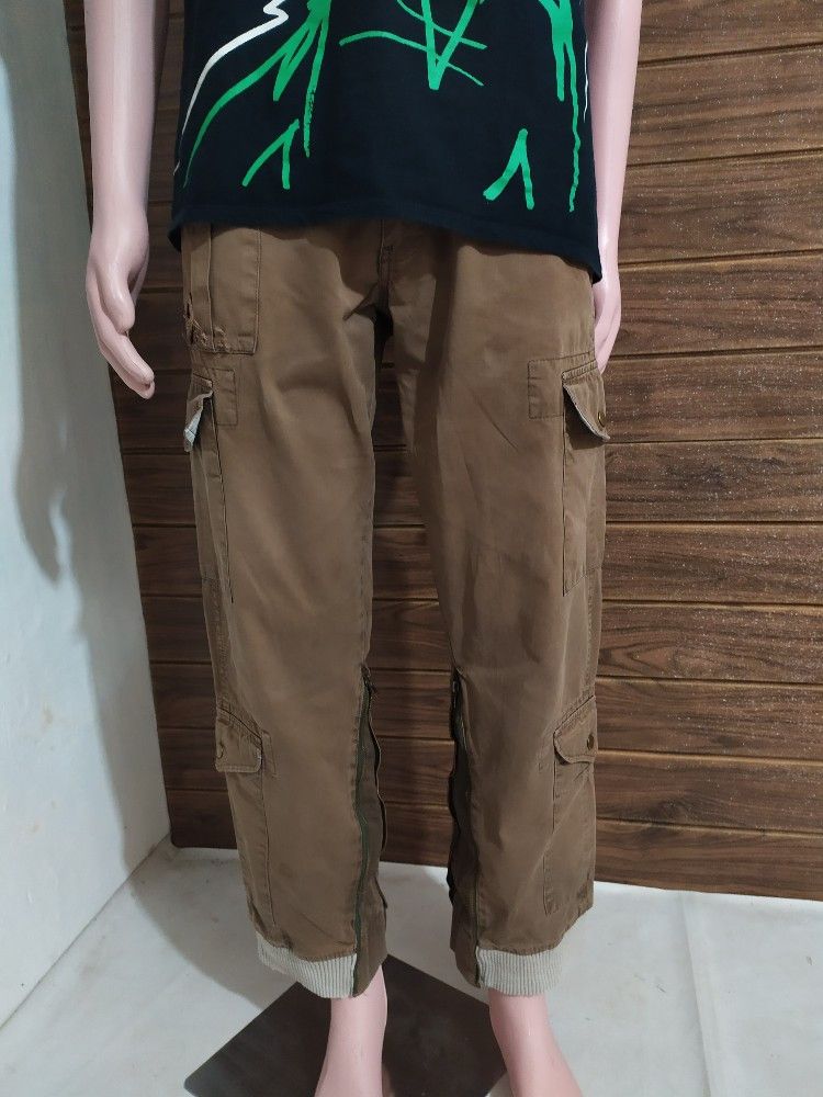 Japanese Brand 🔥UNKNOWN Japanese Cargo Multipocket Tactical Pants Size US 31 - 9 Thumbnail