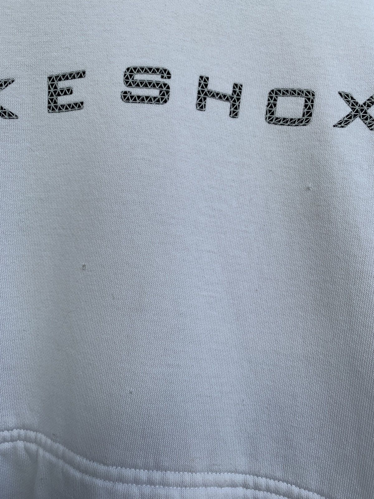 Nike 00s Vintage Nike Shox Y2K White Hoodie Like Nike TN Size US XL / EU 56 / 4 - 6 Thumbnail