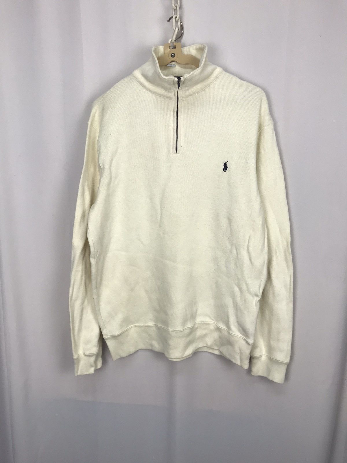 Polo Ralph Lauren Polo Ralph Lauren half zipper small logo sweatshirt Size US M / EU 48-50 / 2 - 7 Thumbnail
