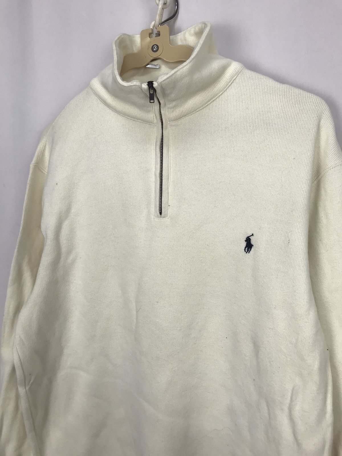 Polo Ralph Lauren Polo Ralph Lauren half zipper small logo sweatshirt Size US M / EU 48-50 / 2 - 3 Thumbnail