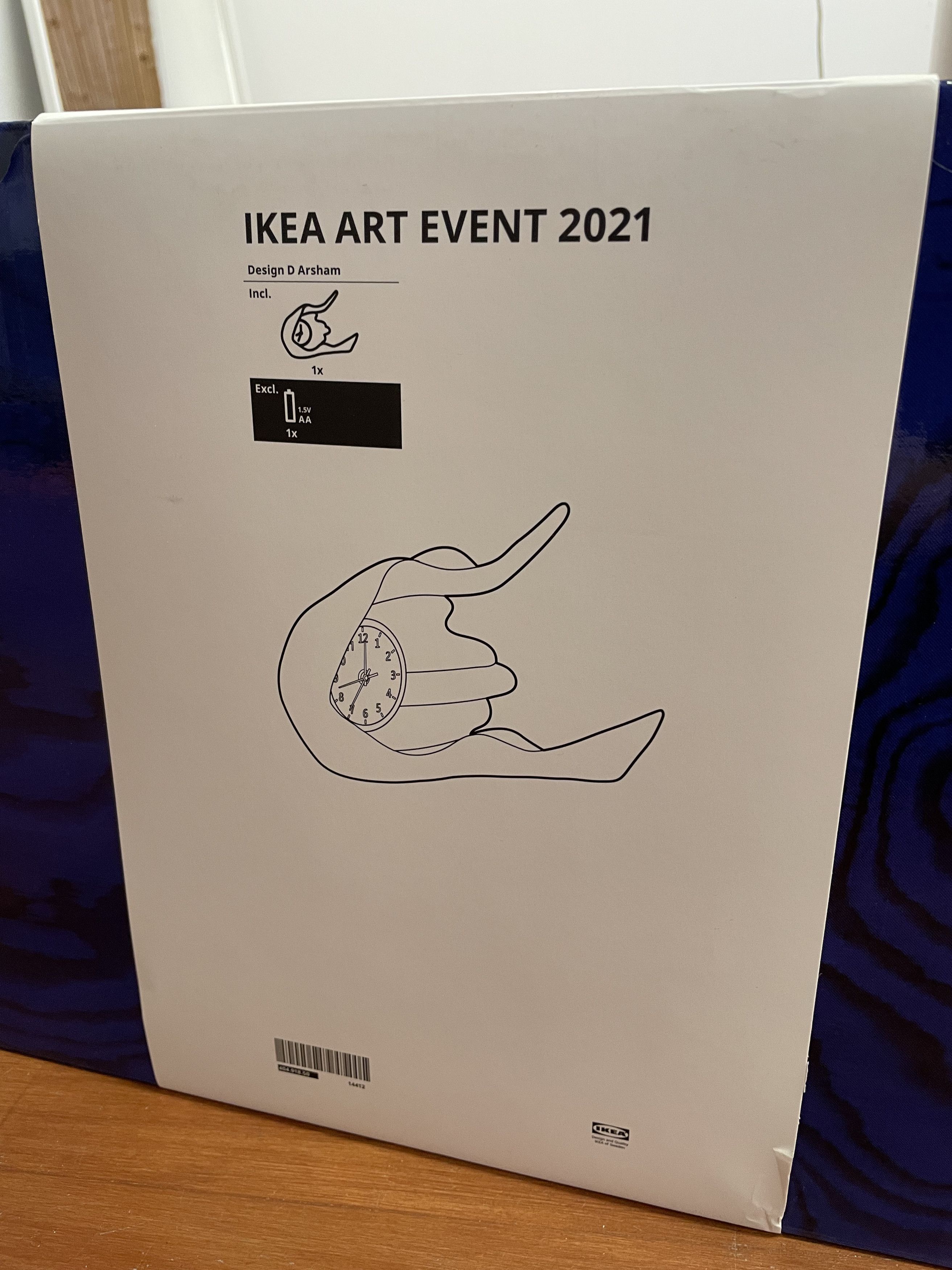 Daniel Arsham × Ikea DANIEL ARSHAM x IKEA Art Event 2021 Clock (0157) Size ONE SIZE - 3 Thumbnail