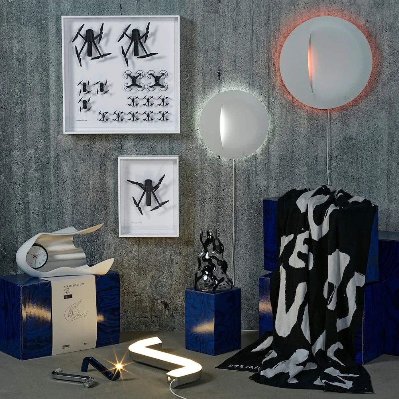 Daniel Arsham × Ikea DANIEL ARSHAM x IKEA Art Event 2021 Clock (0157) Size ONE SIZE - 6 Thumbnail